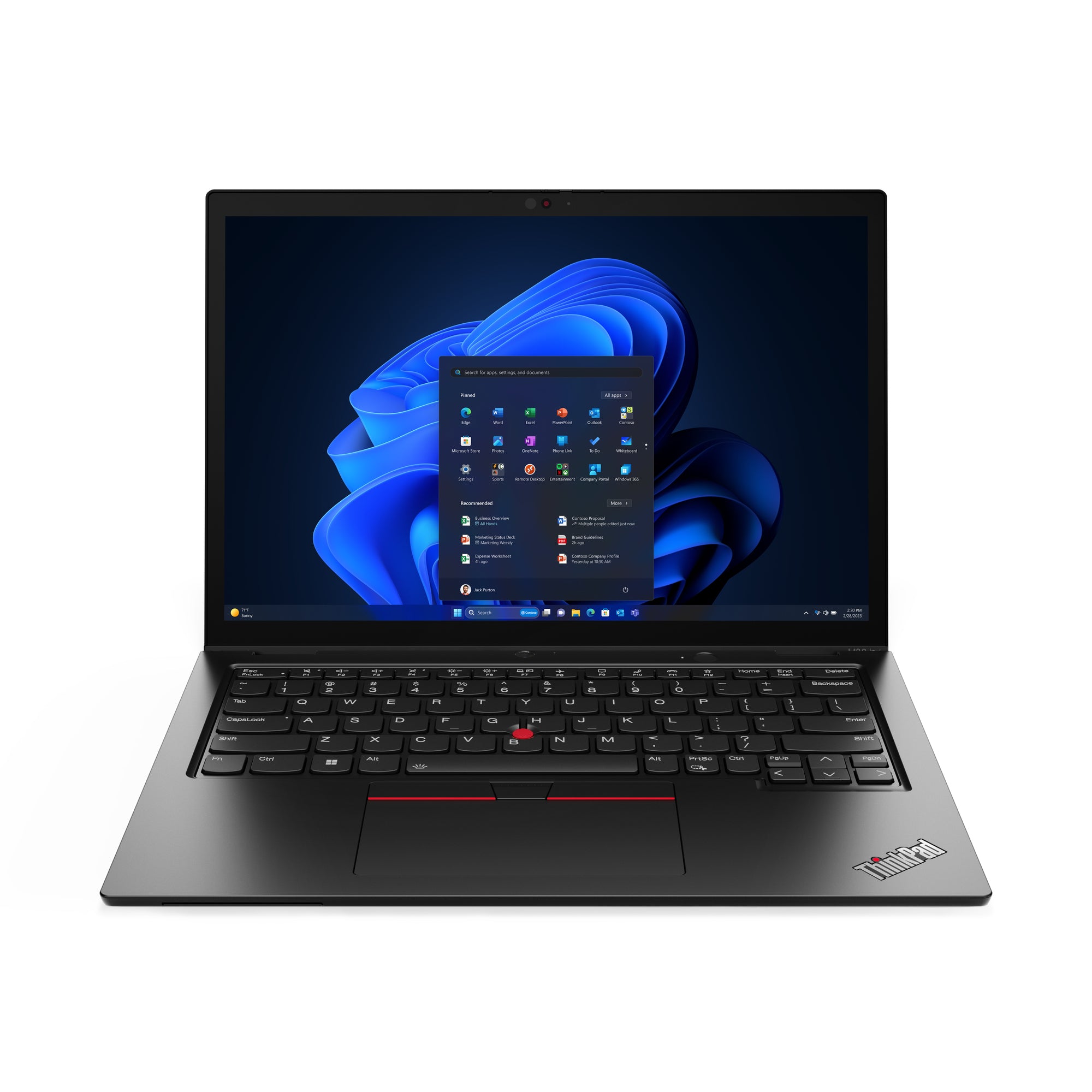 Lenovo ThinkPad L13 2-in-1 Gen 5 21LM - Conception inclinable - Intel Core Ultra 7 - 155U / jusqu'à 4.8 GHz - Win 11 Pro - Intel Graphics - 16 Go RAM - 512 Go SSD TCG Opal Encryption 2, NVMe - 13.3" IPS écran tactile 1920 x 1200 - Wi-Fi 6E, Bluetooth - no