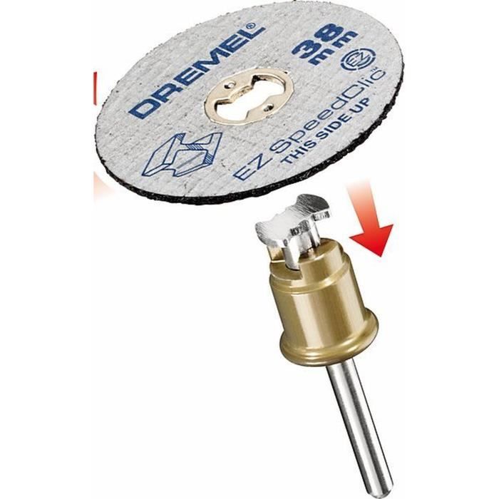 Ensemble d'accessoires pour outils multiples Dremel Starter Kit SC406 3 Pièces