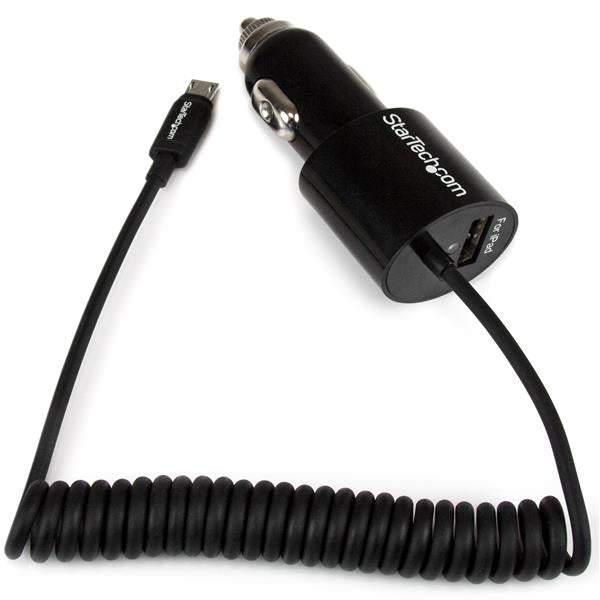 Câble Micro USB Startech USBUB2PCARB          Noir