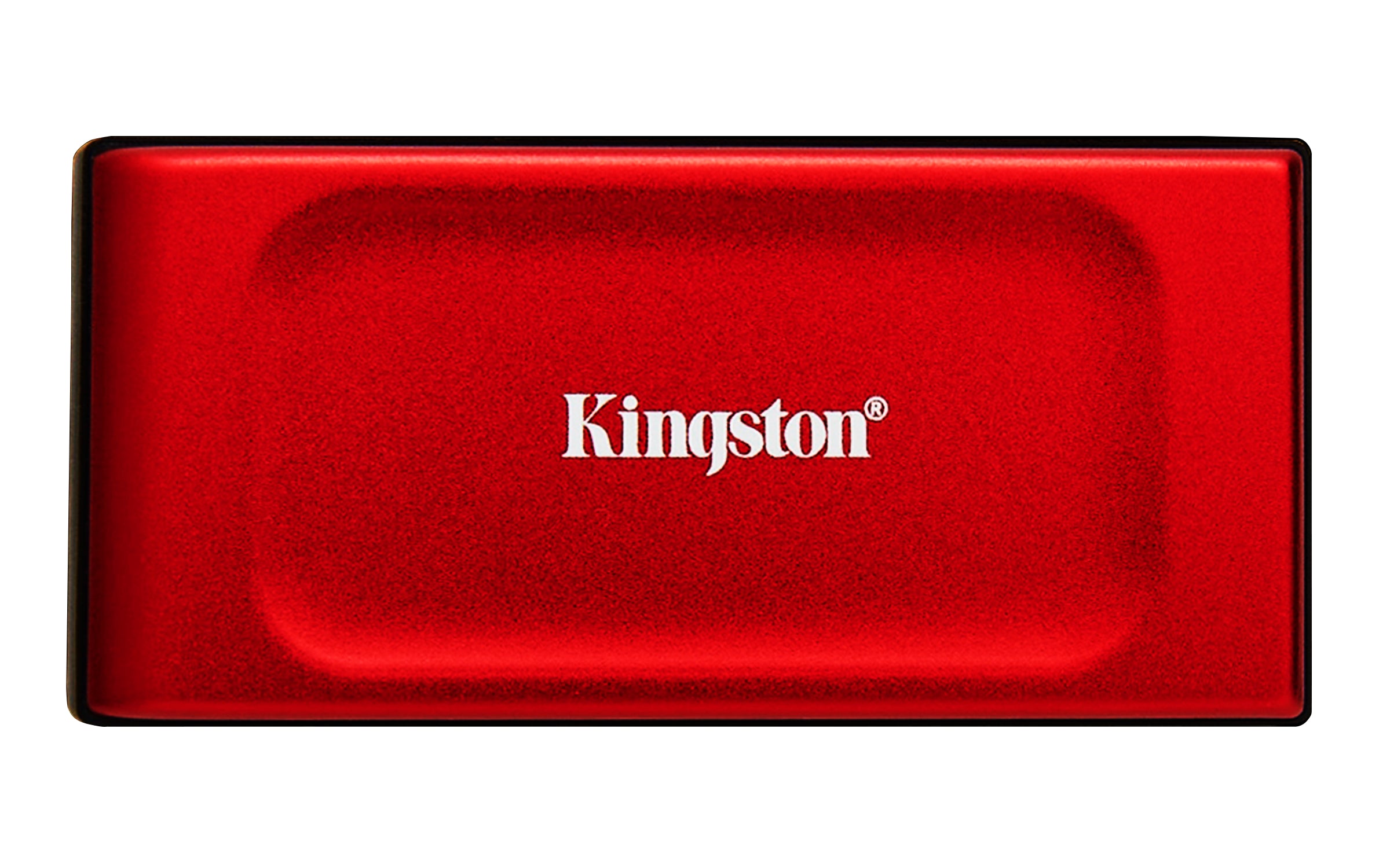 Kingston XS1000 - SSD - 2 To - externe (portable) - USB 3.2 Gen 2 (USB-C connecteur) - rouge
