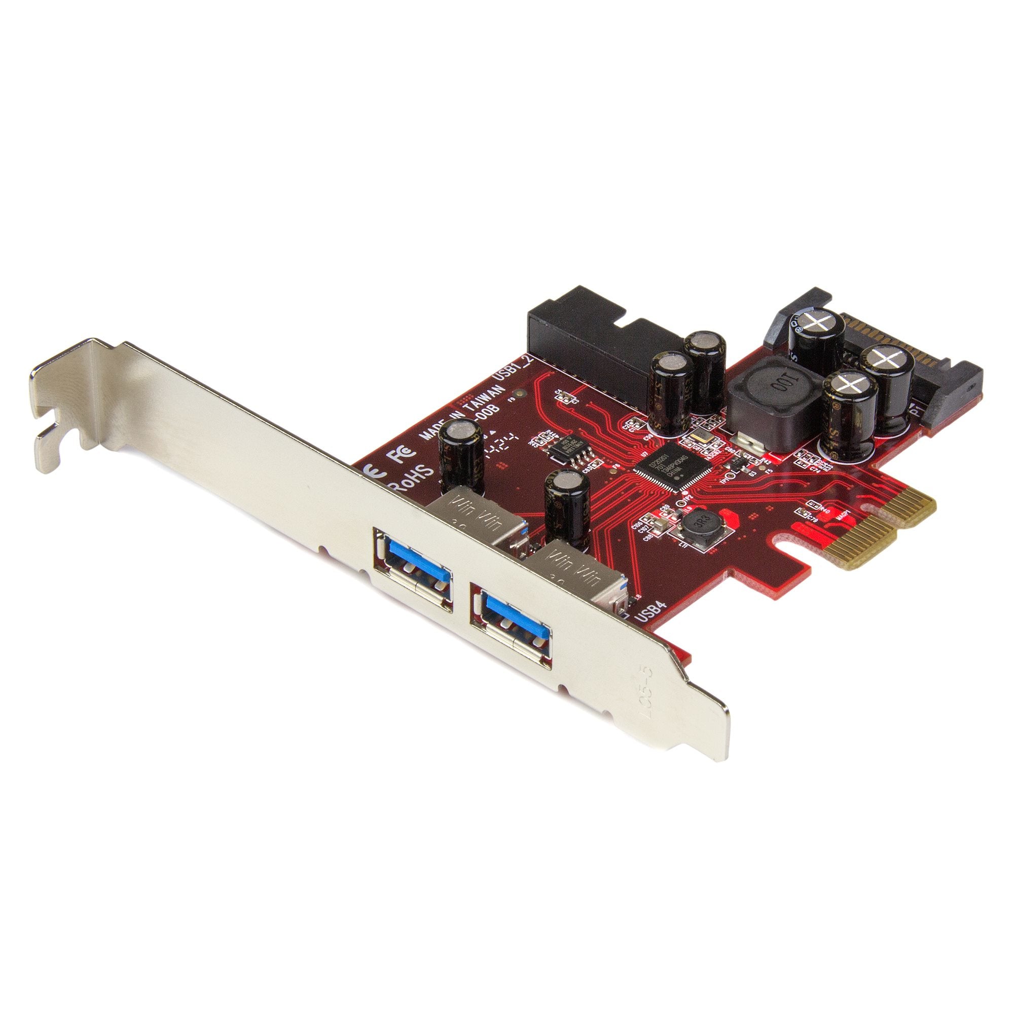 Carte PCI Startech PEXUSB3S2EI