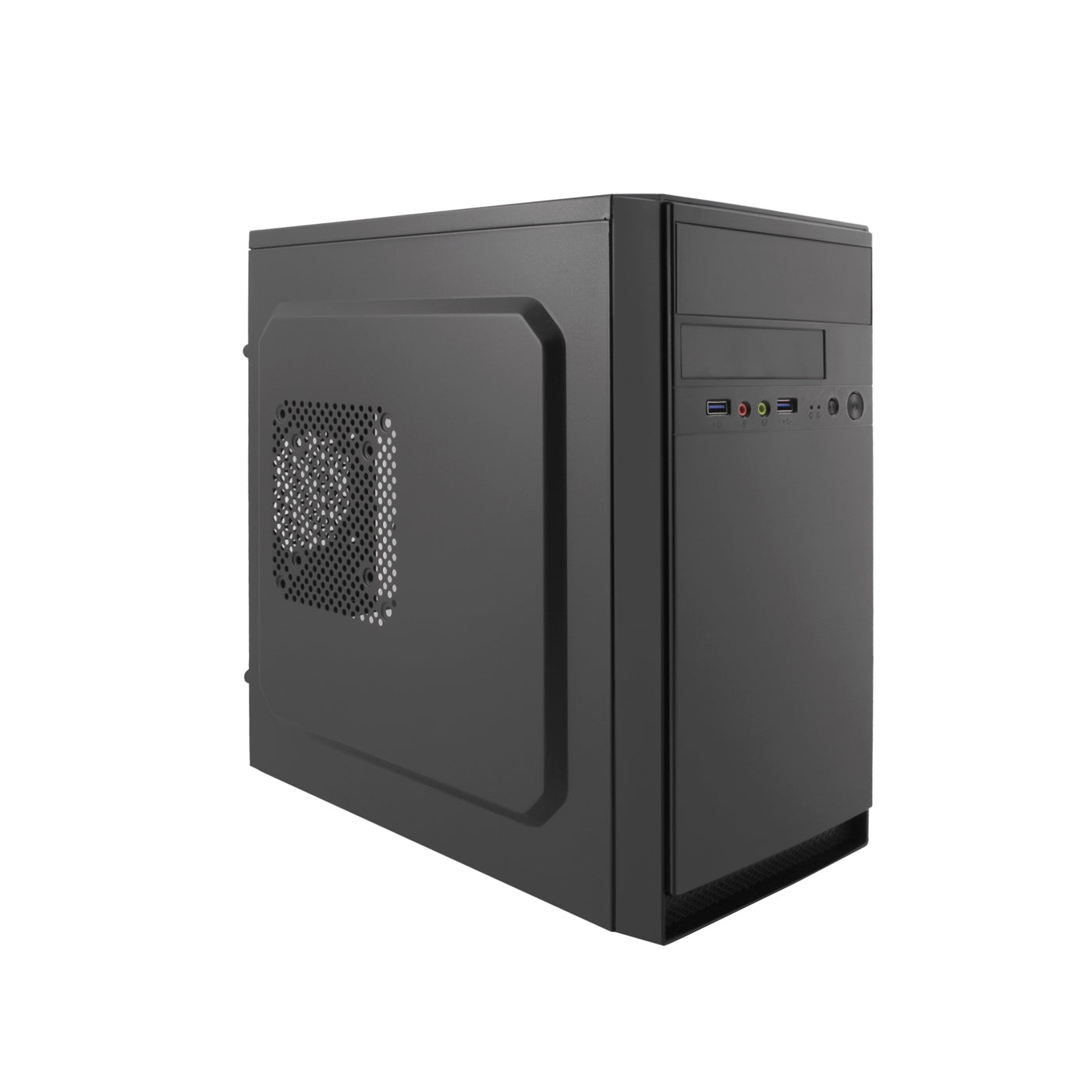 Boîtier Demi Tour Micro ATX CoolBox COO-PCM500-1 Noir