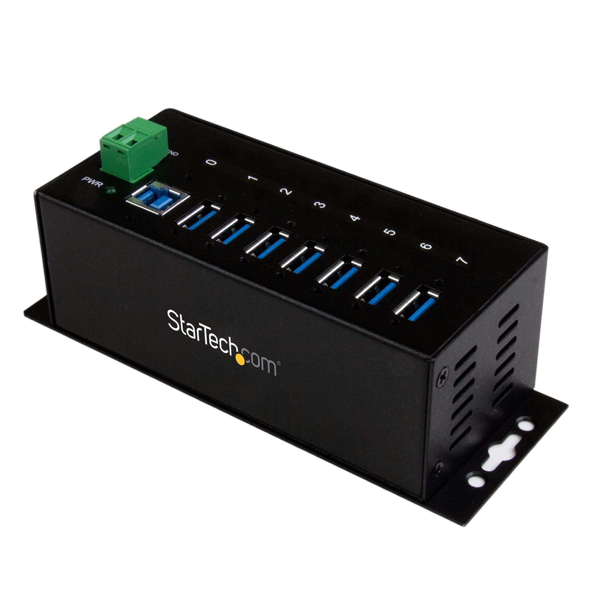 Hub USB Startech ST7300USBME Noir