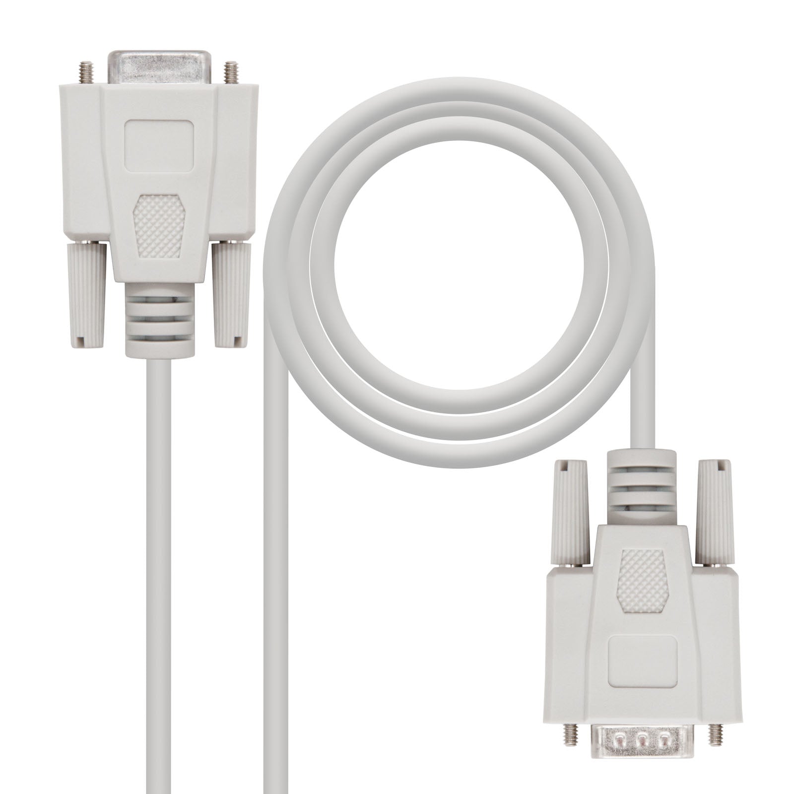 Câble NANOCABLE 10.14.0202 PUERTO SERIE DB9 RS232 1,8 M