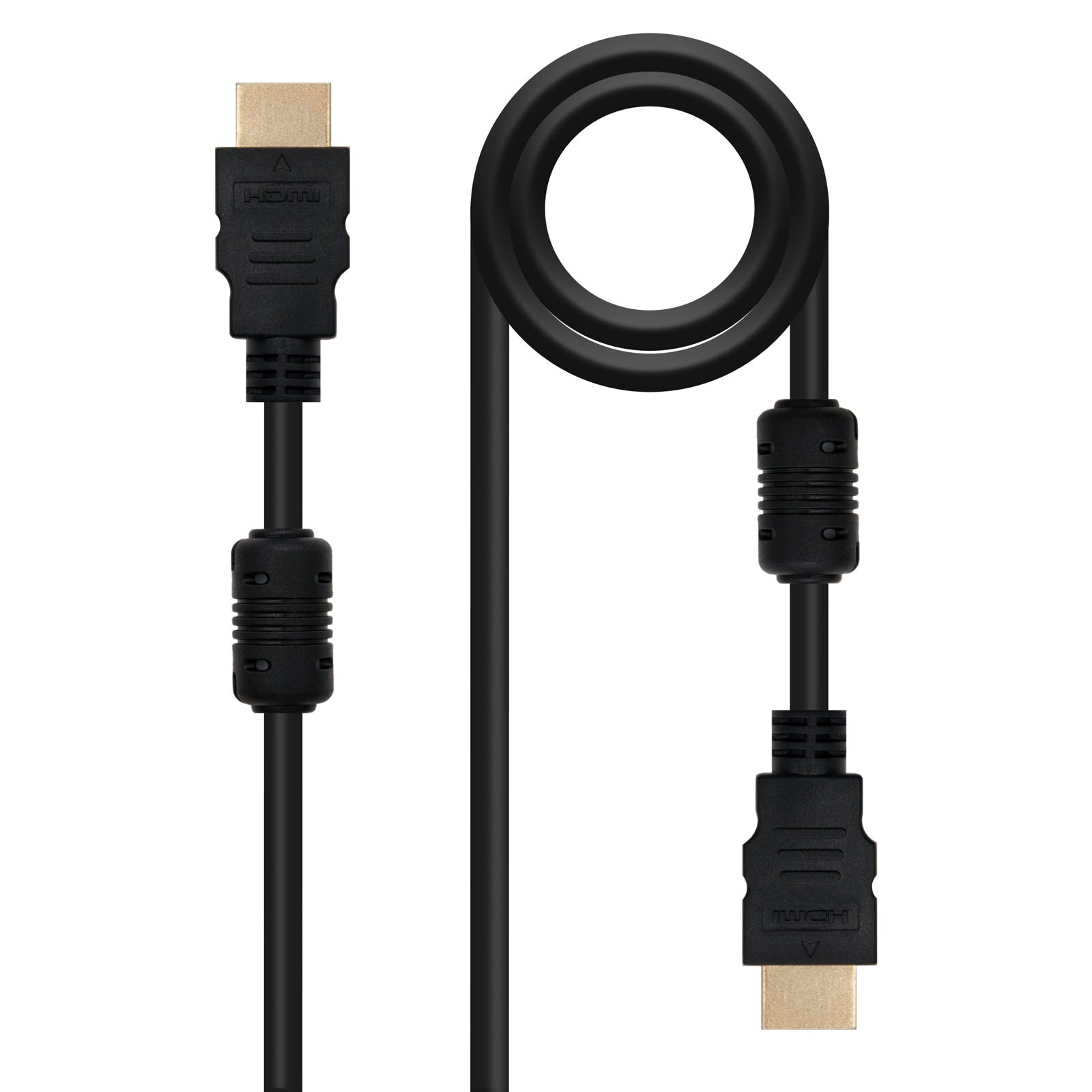 Câble HDMI NANOCABLE 10.15.1802 (1,8M) Noir
