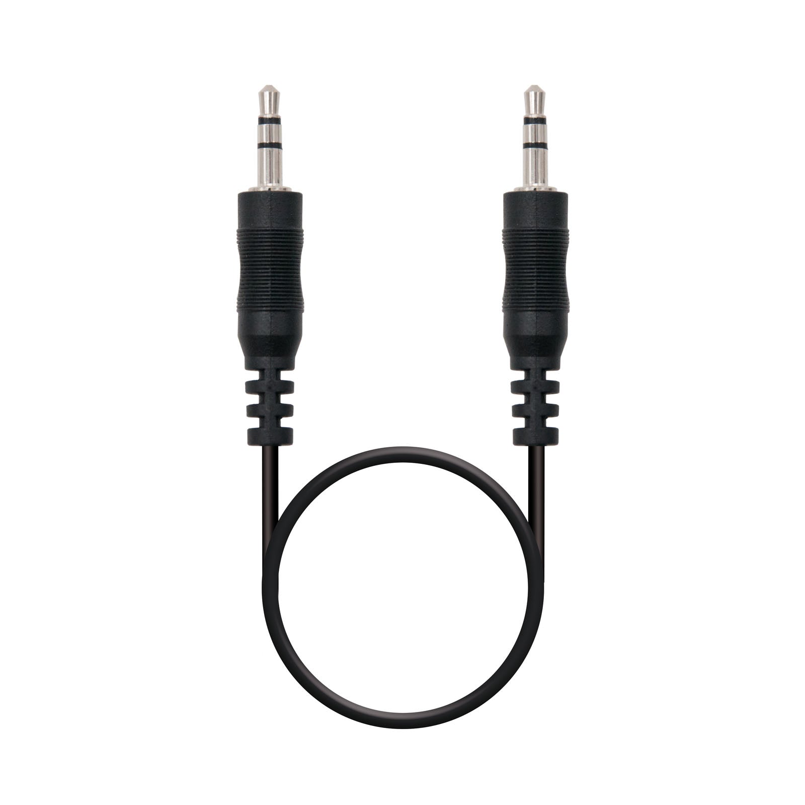 Câble audio Nanocable Jack 3,5mm M/M 10m (Noir)
