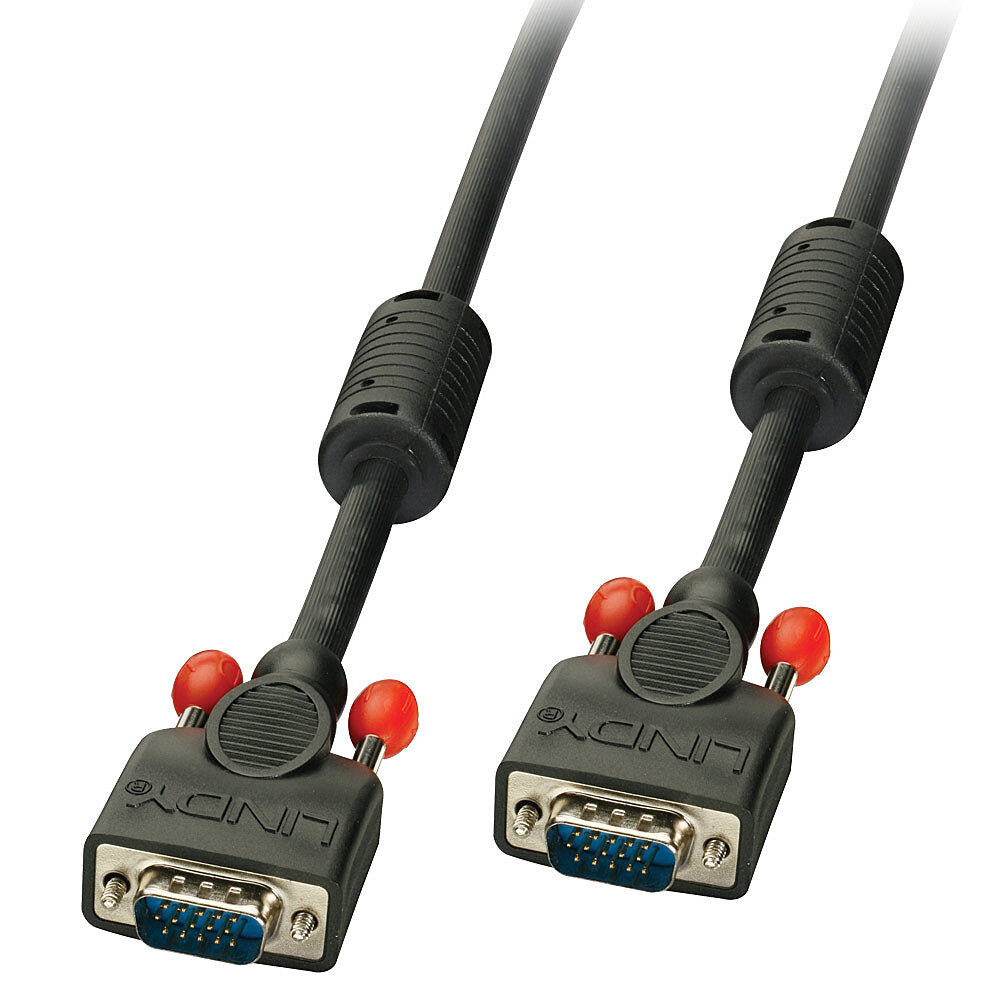 Câble VGA LINDY 36376 Noir 7.5 m