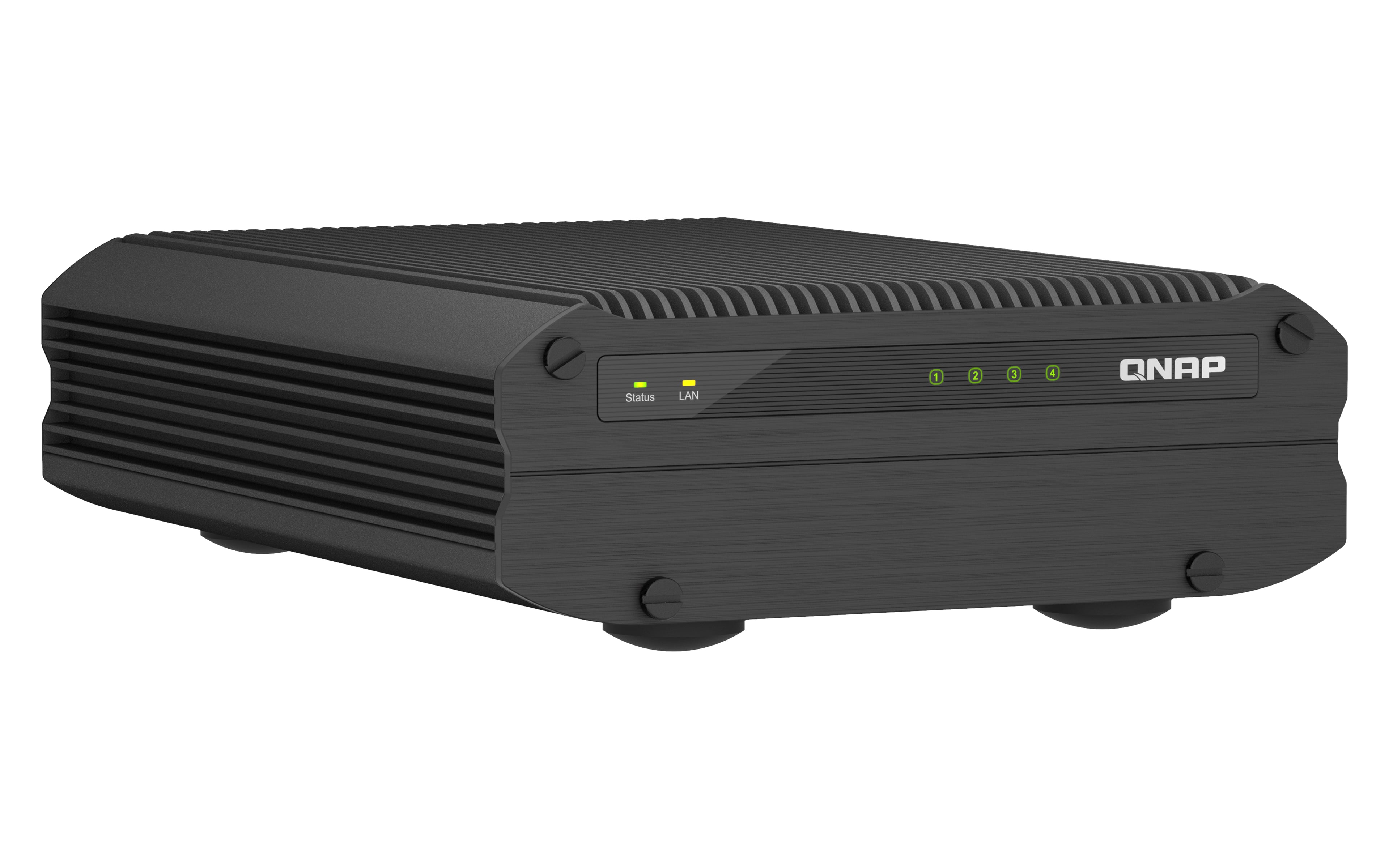 QNAP TS-i410X - Serveur NAS - 4 Baies - SATA 6Gb/s - RAID 0, 1, 5, 6, 10, JBOD - RAM 8 Go - 10 Gigabit Ethernet - iSCSI support