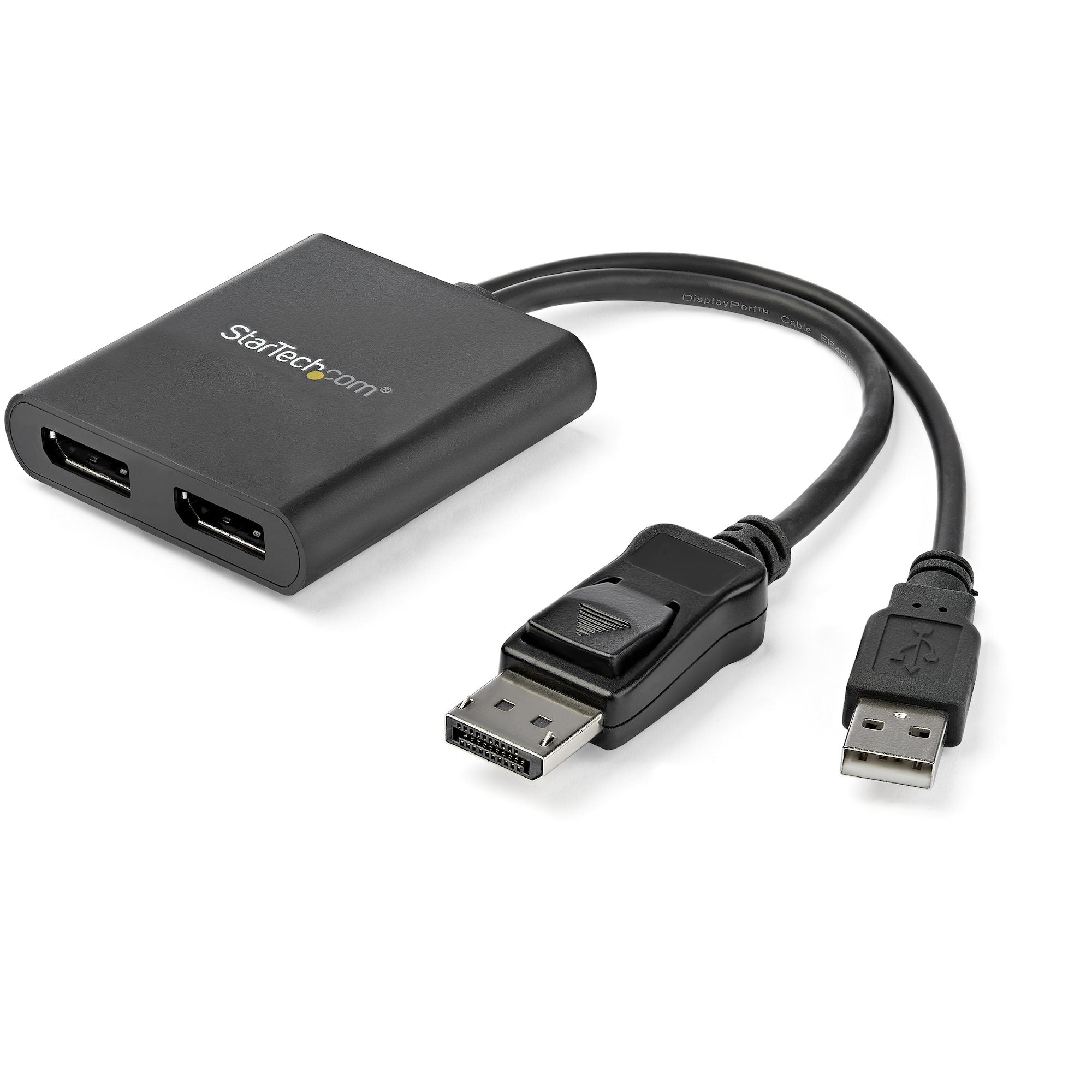 StarTech.com Splitter multi-écrans DisplayPort vers 2x DisplayPort - Hub MST à 2 ports - Répartiteur DP 1.2 vers 2x DP - Répartiteur video - 2 x DisplayPort - de bureau - pour P/N: SV231DPU34K