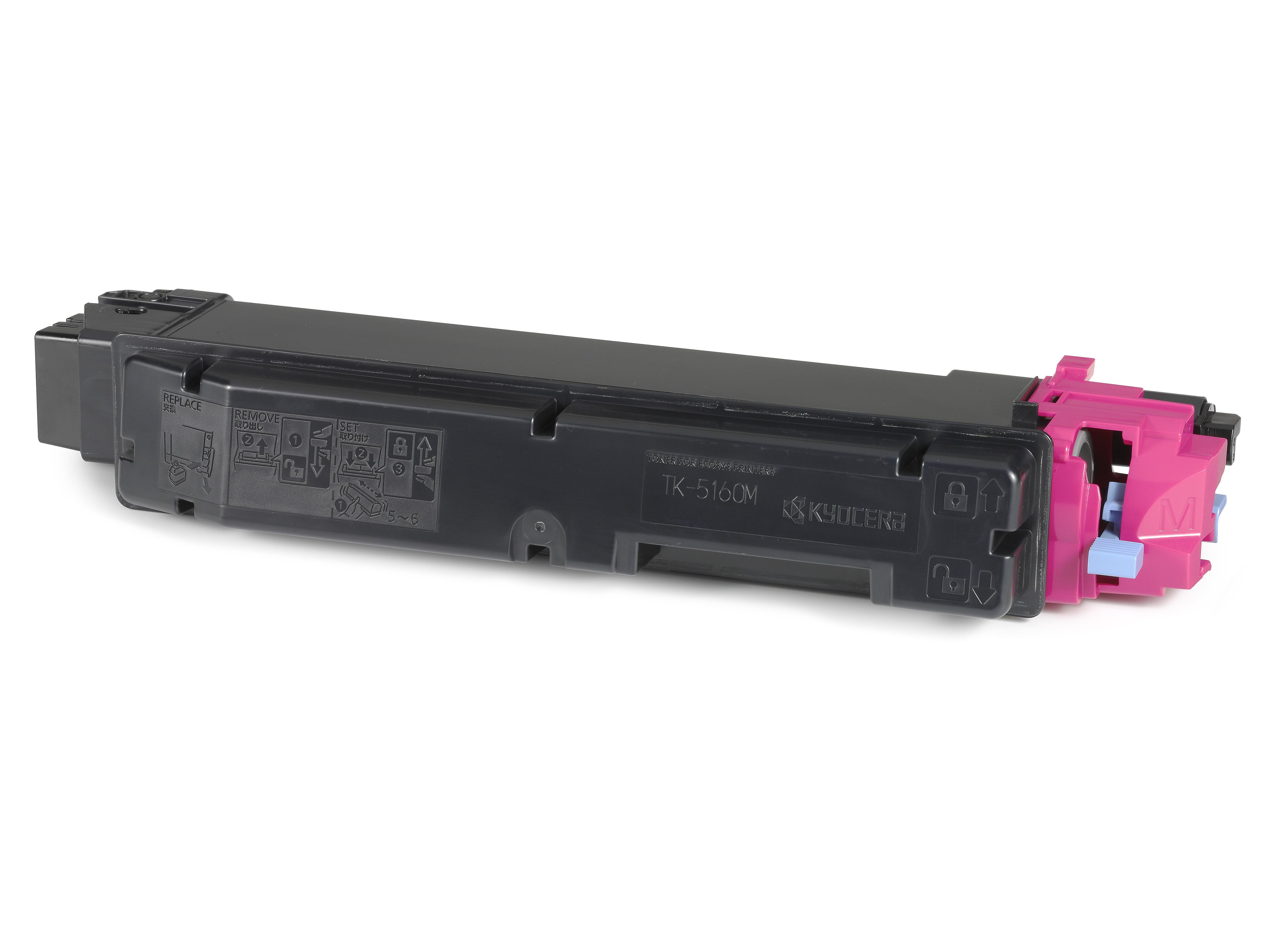 Kyocera TK 5160M - Magenta - original - cartouche de toner - pour ECOSYS P7040cdn, P7040cdn/KL3