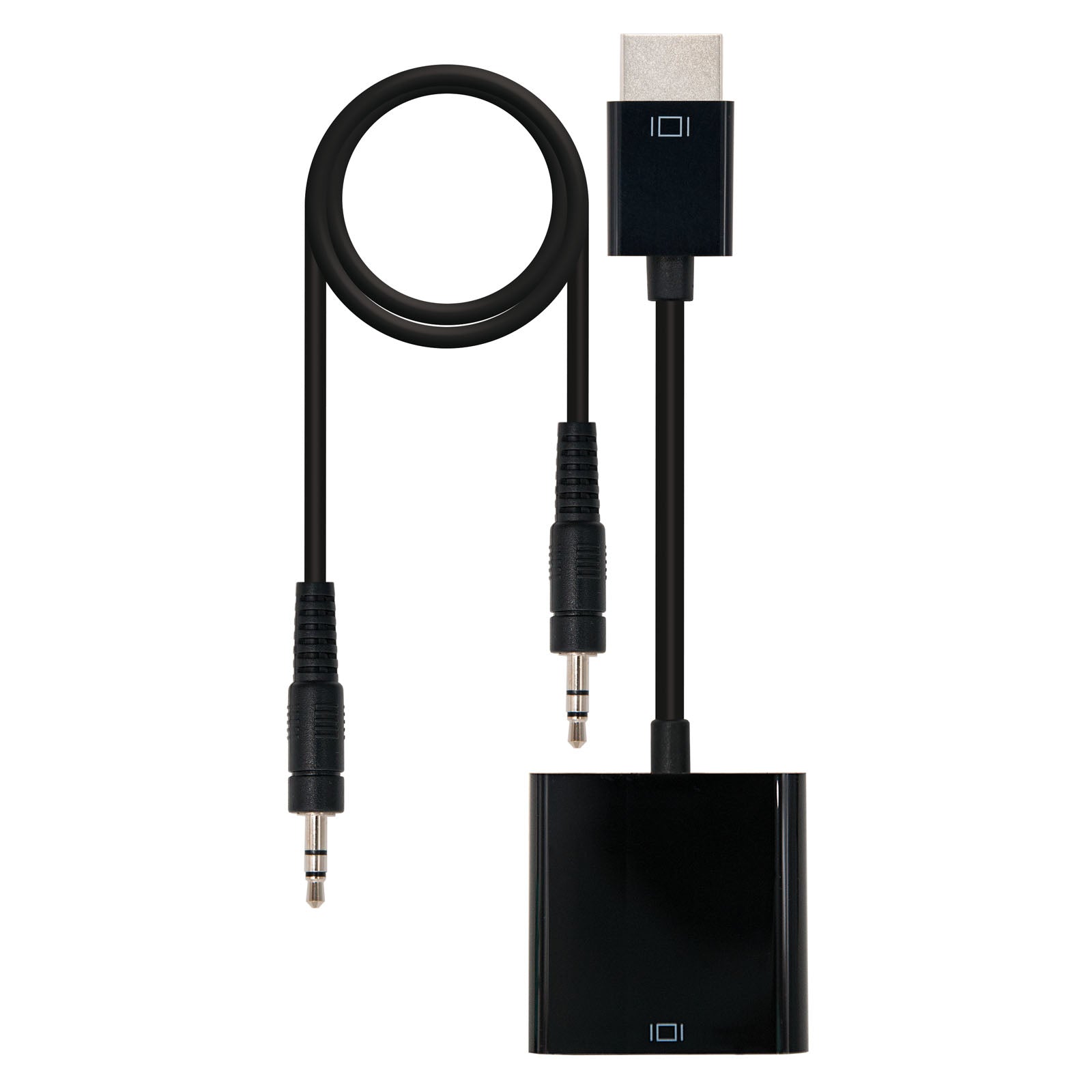 Adaptateur HDMI vers SVGA avec Audio NANOCABLE 10.16.2001-BK