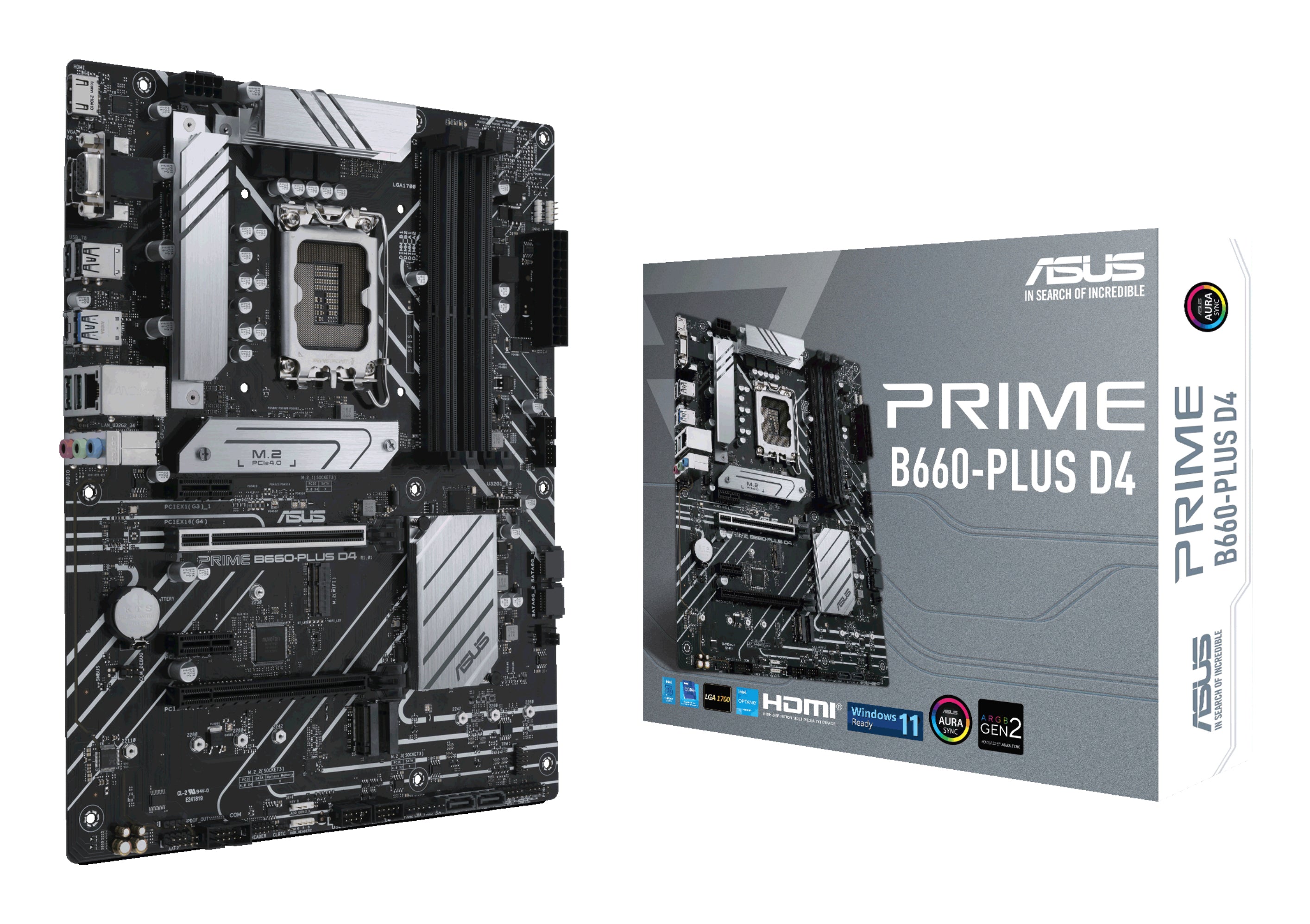 Carte Mère Asus PRIME B660-PLUS D4 LGA 1700