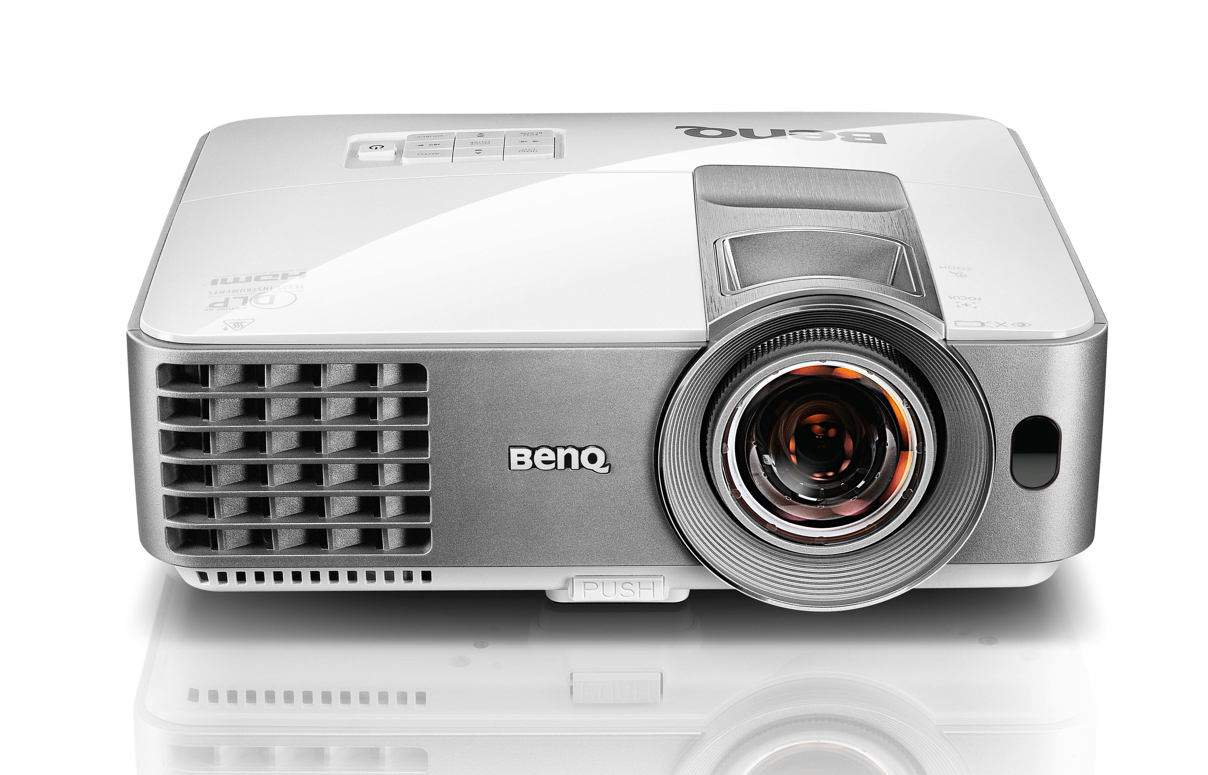 BenQ MW632ST - Projecteur DLP - portable - 3D - 3200 ANSI lumens - WXGA (1280 x 800) - 16:10 - 720p