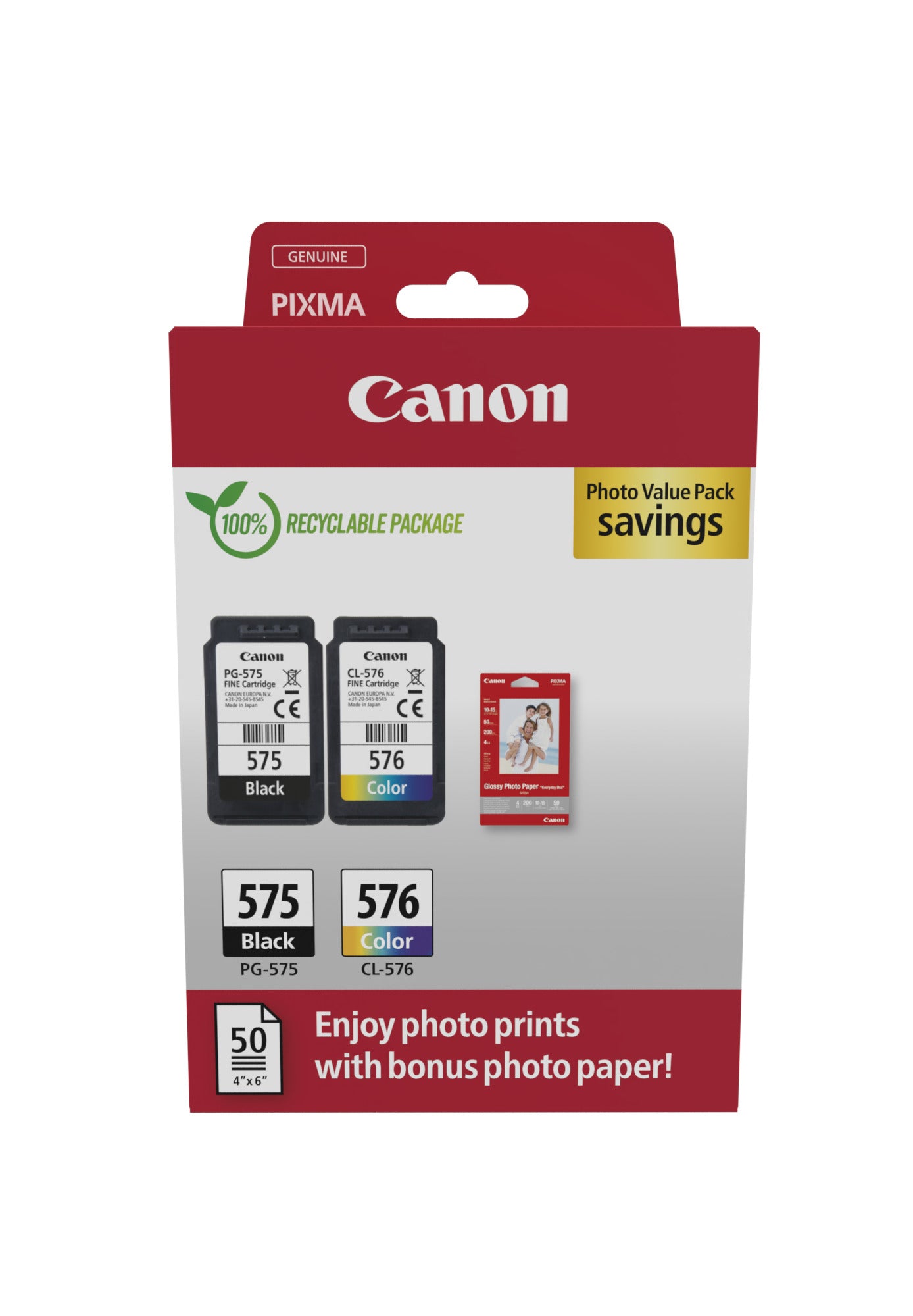 Cartouche d'encre originale Canon Multicouleur