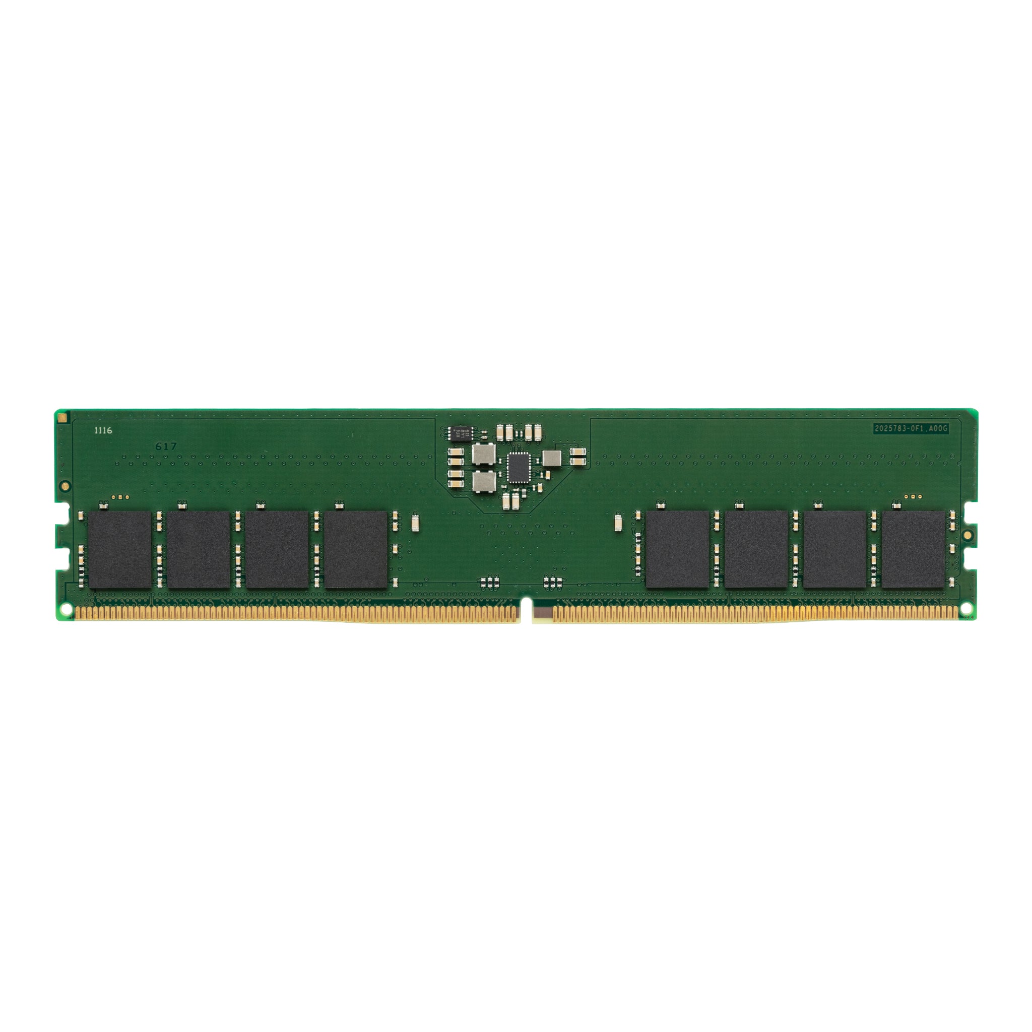 Kingston - DDR5 - module - 16 Go - DIMM 288 broches - 5600 MT/s / PC5-44800 - CL46 - 1.1 V - mémoire sans tampon - non ECC