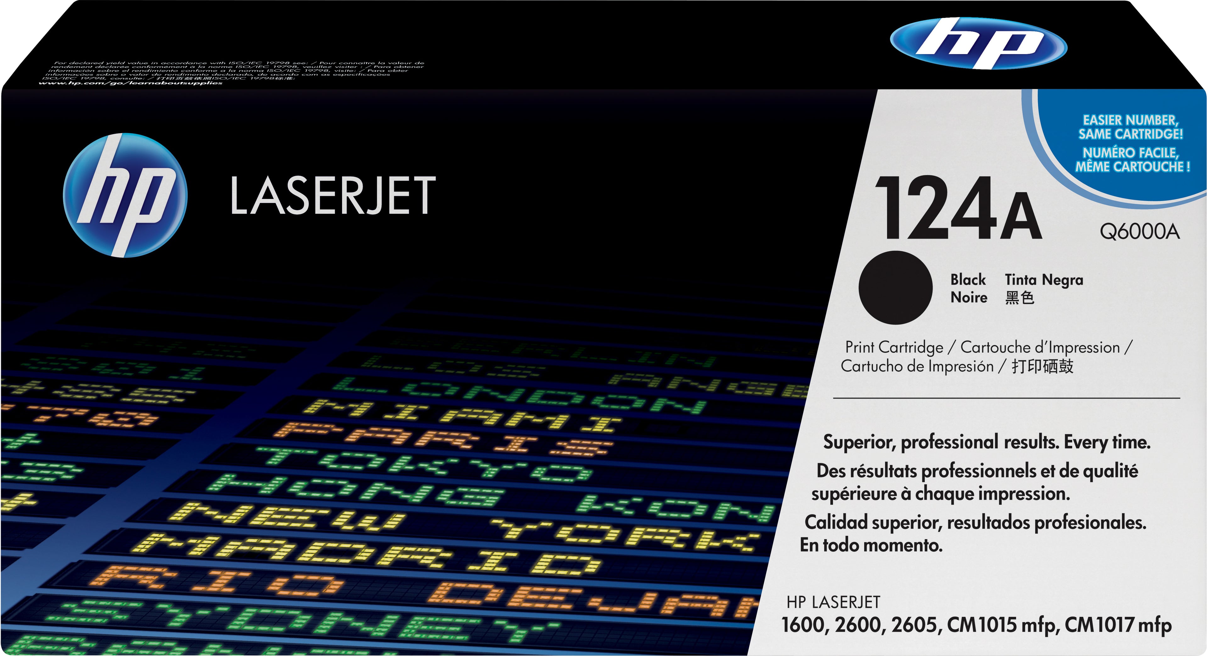 Toner Q6000A Noir (LaserJet 2600)