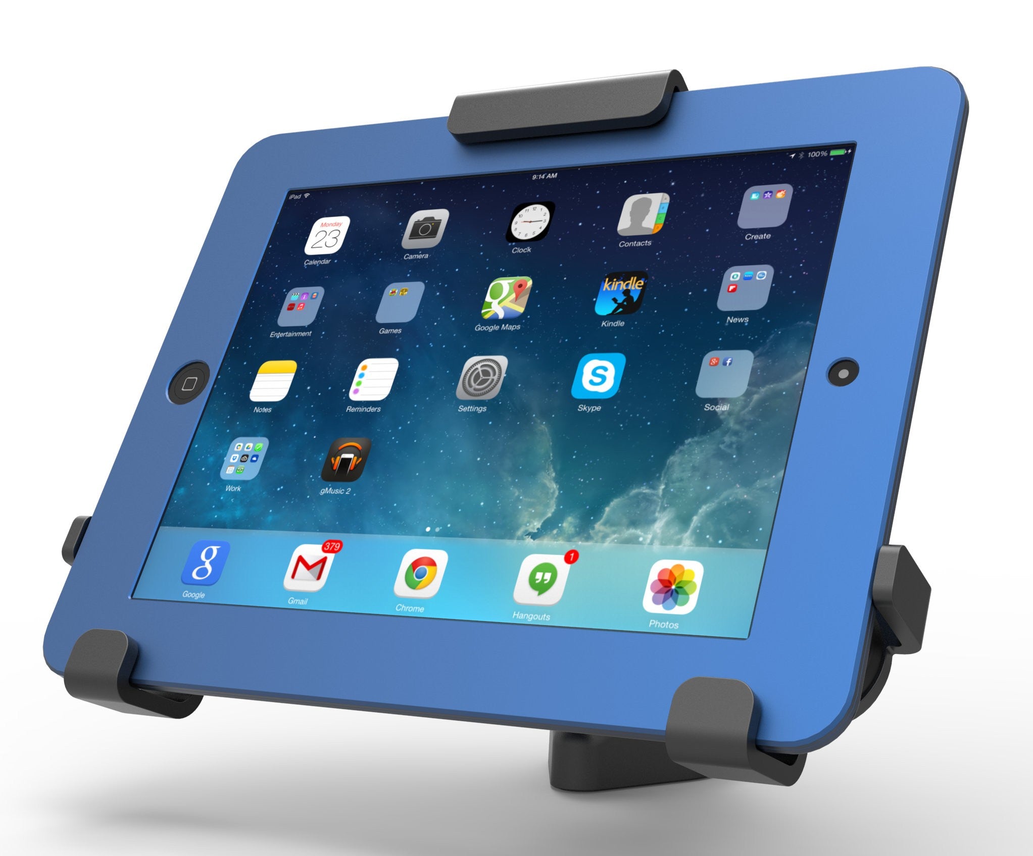 Compulocks Support Tablette Universel Antivol Compatible aved les Coque Protection - Composant de montage (support) - pour tablette - montable sur mur, ordinateur de bureau - pour Apple 10.2-inch iPad, Microsoft Surface Pro X, Samsung Galaxy Tab Active Pr