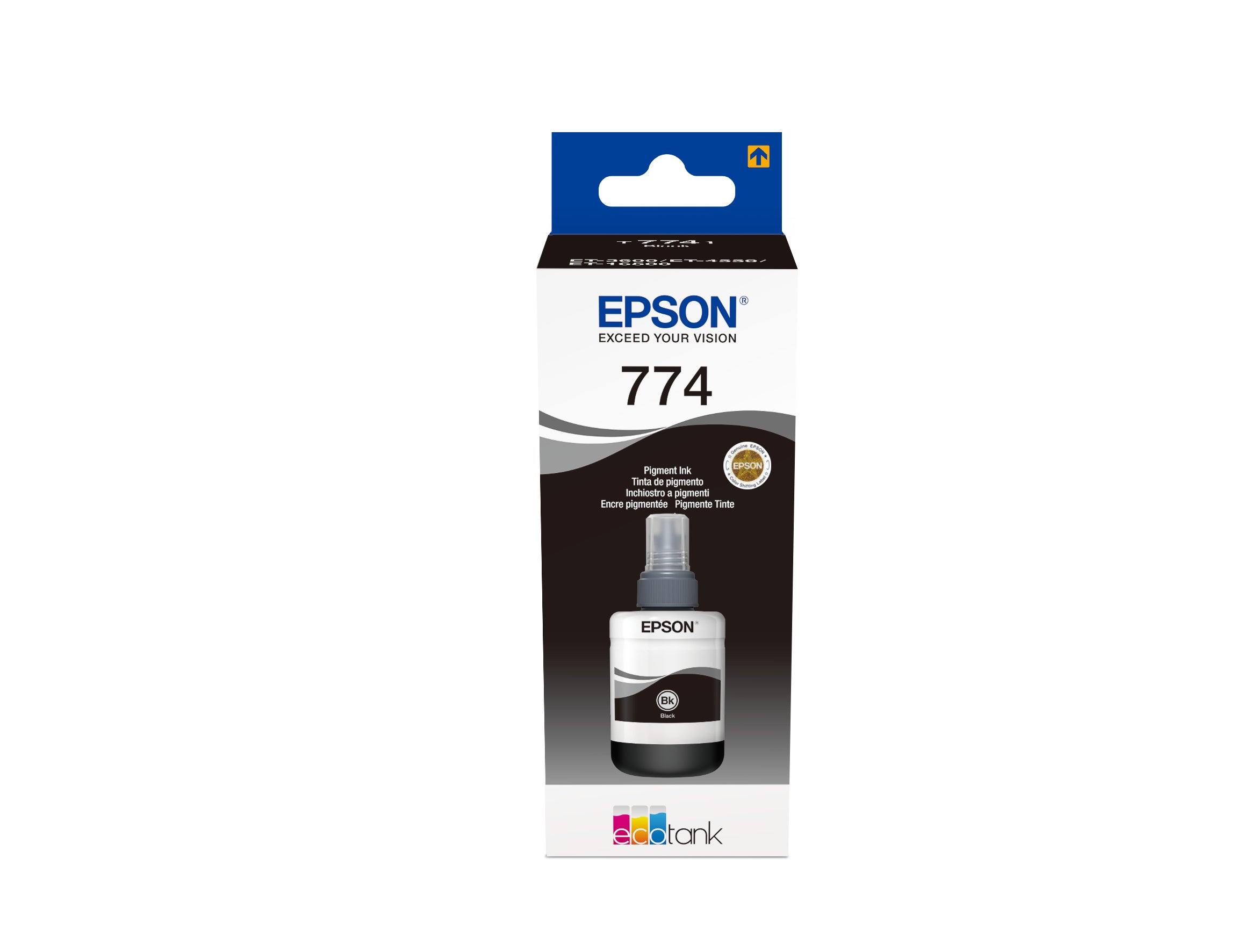 Epson T7741 - 140 ml - noir - original - recharge d'encre - pour Epson L1455, L605, L655, M100