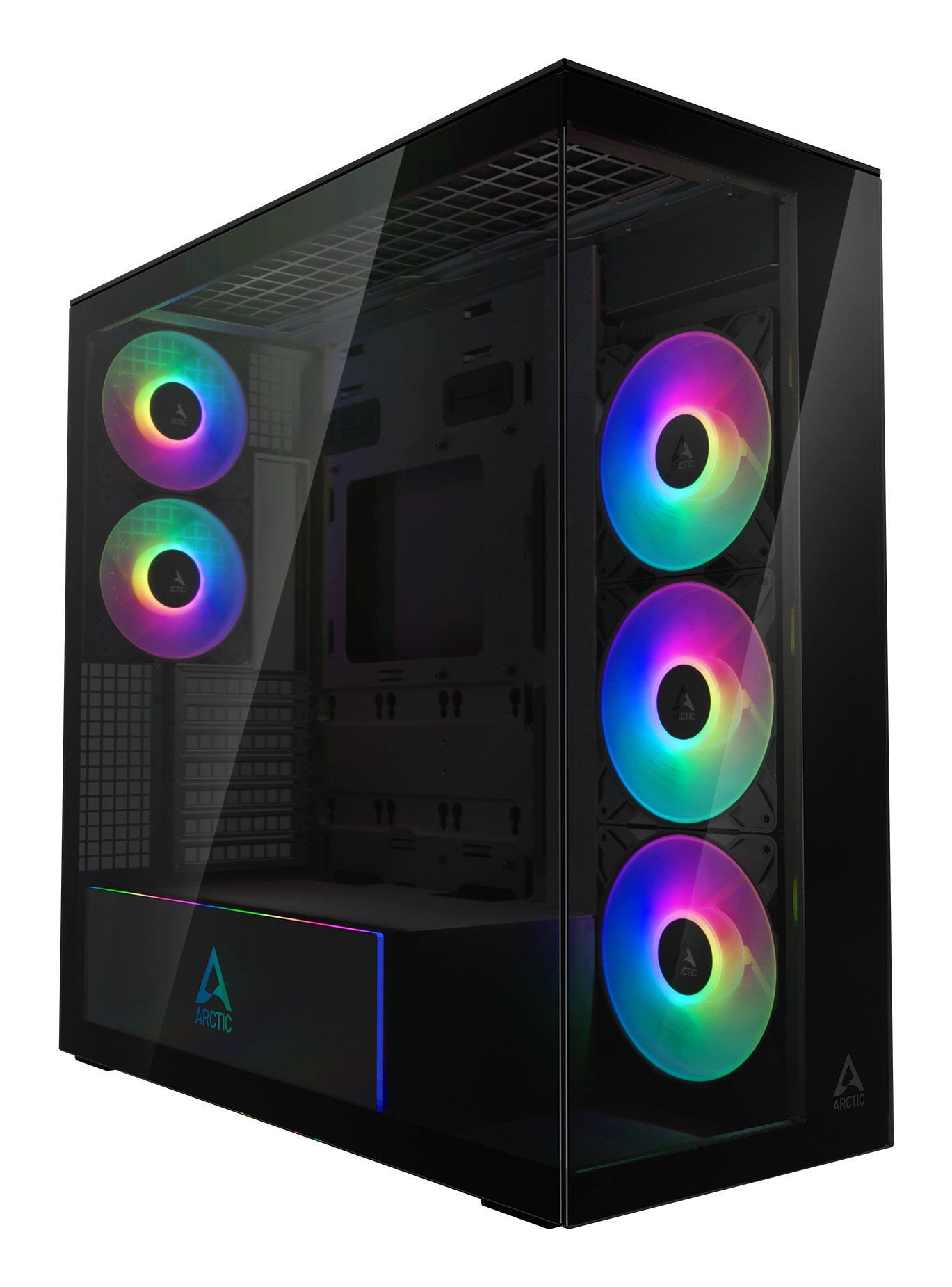 Boitier Grand-Tour E-ATX Arctic Xtender Mirror RGB avec panneaux vitrés (Noir)