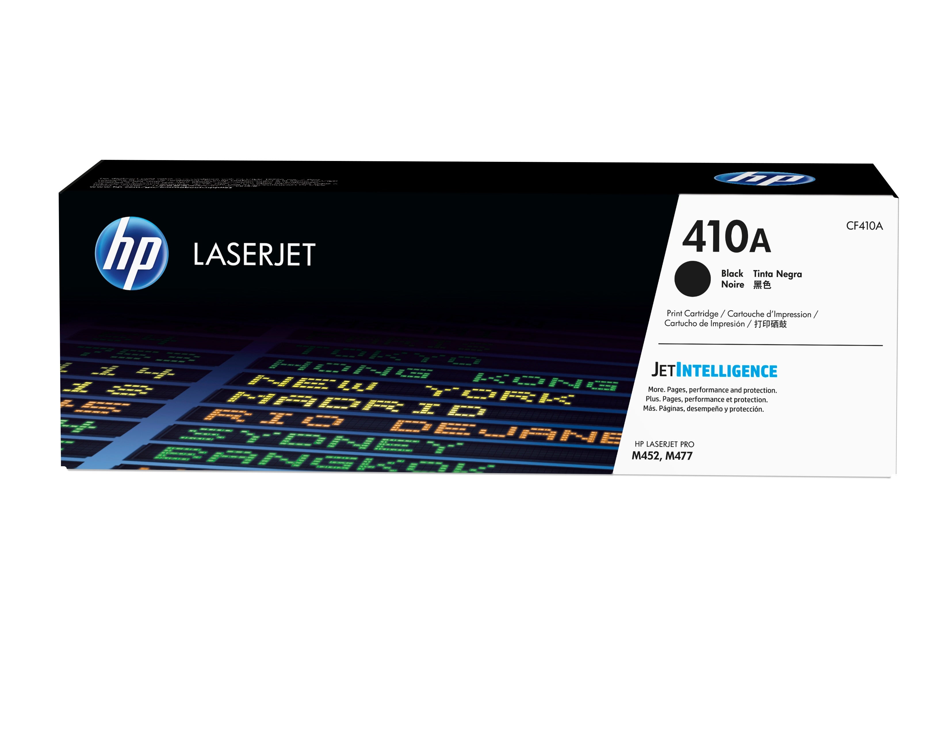 HP 410A - Noir - original - LaserJet - cartouche de toner (CF410A) - pour Color LaserJet Pro M452, MFP M377, MFP M477