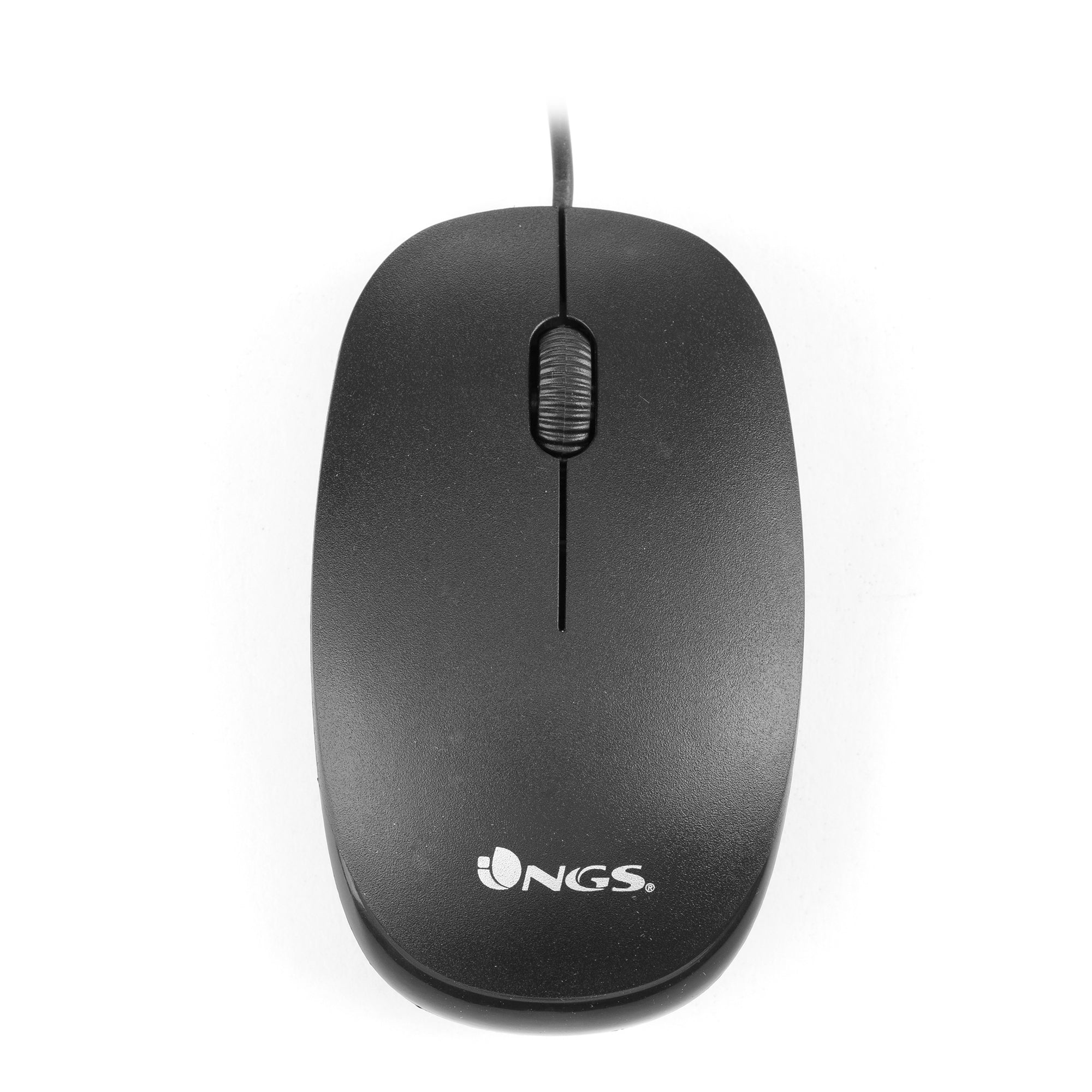 Souris Optique NGS NGS-MOUSE-0906 Noir 1000 dpi
