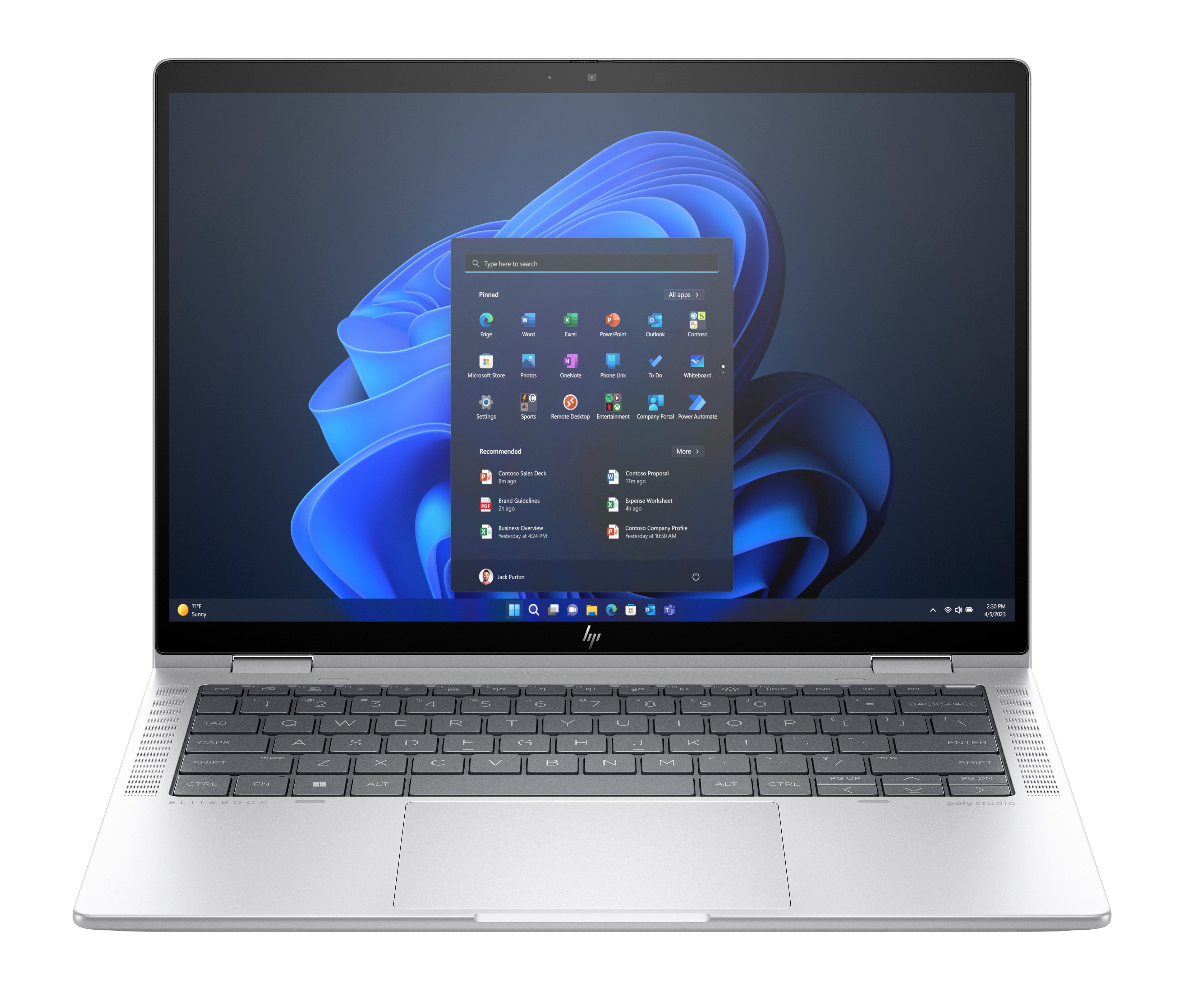 HP Elite x360 1040 G11 Notebook - Conception inclinable - Intel Core Ultra 5 - 125H / jusqu'à 4.5 GHz - Win 11 Pro - Intel Arc Graphics - 16 Go RAM - 512 Go SSD NVMe - 14" IPS écran tactile 1920 x 1200 - Wi-Fi 6E, Bluetooth - clavier : Français - avec HP 