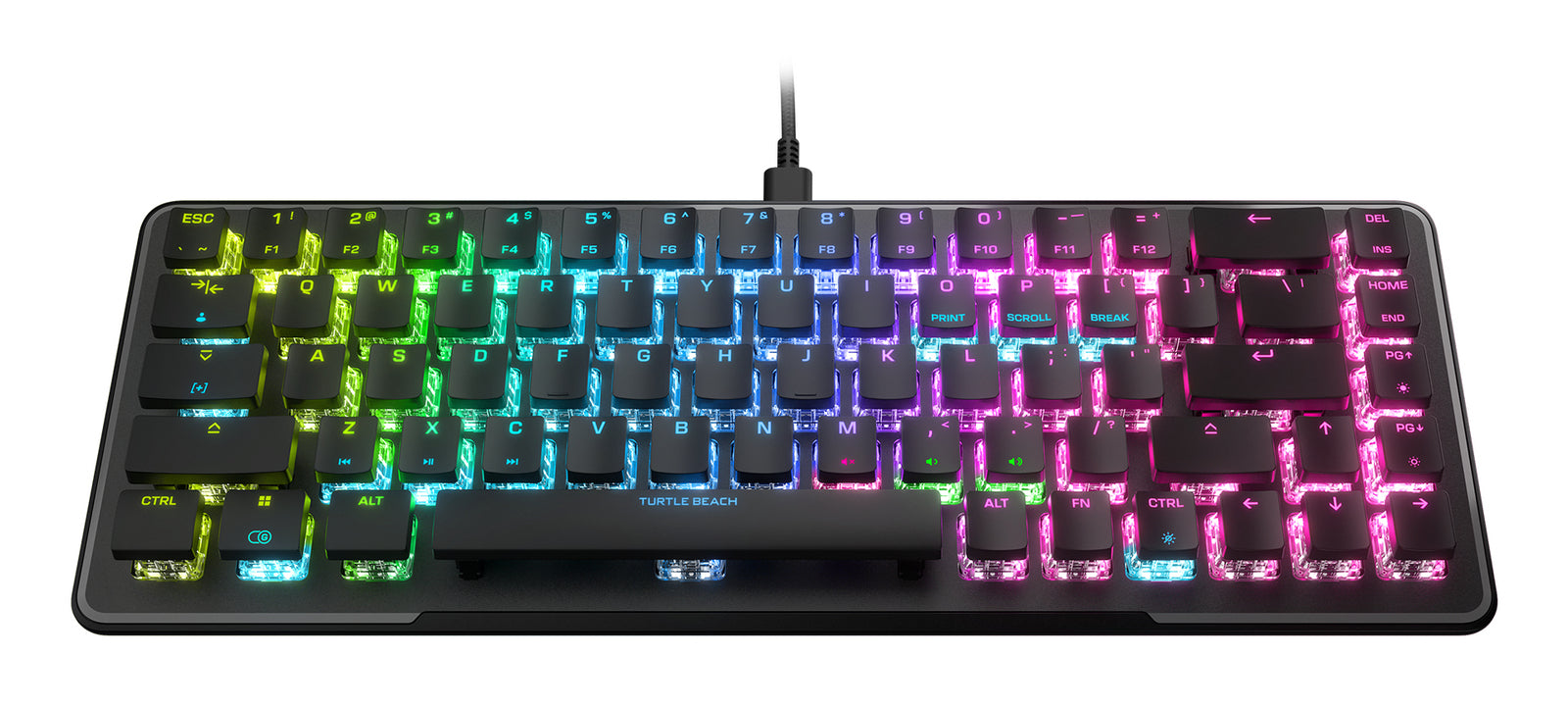 Clavier Turtle Beach Vulcan II Noir QWERTY
