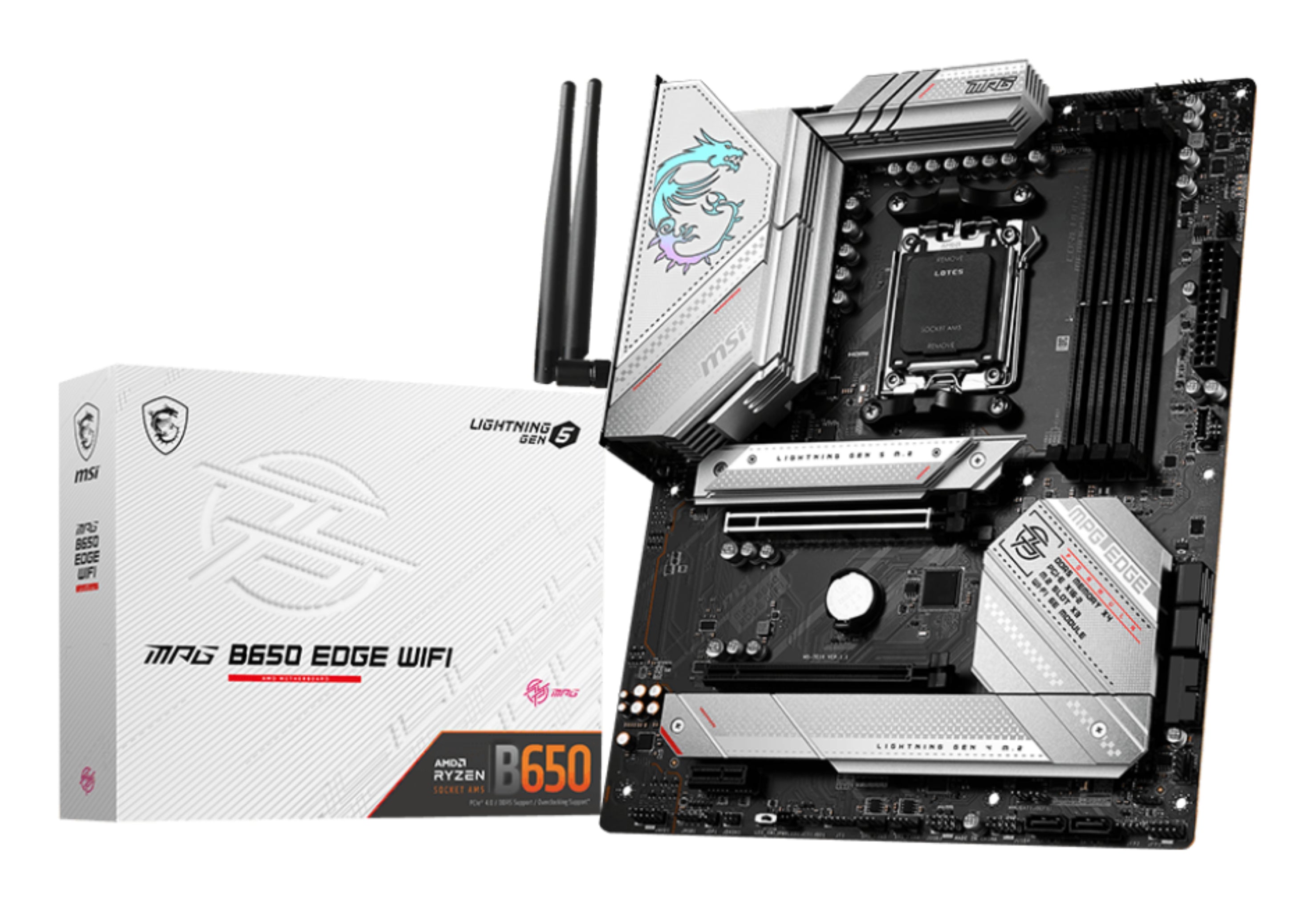 Carte Mère MSI MPG B650 EDGE WI-FI AMD B650 AMD AM5