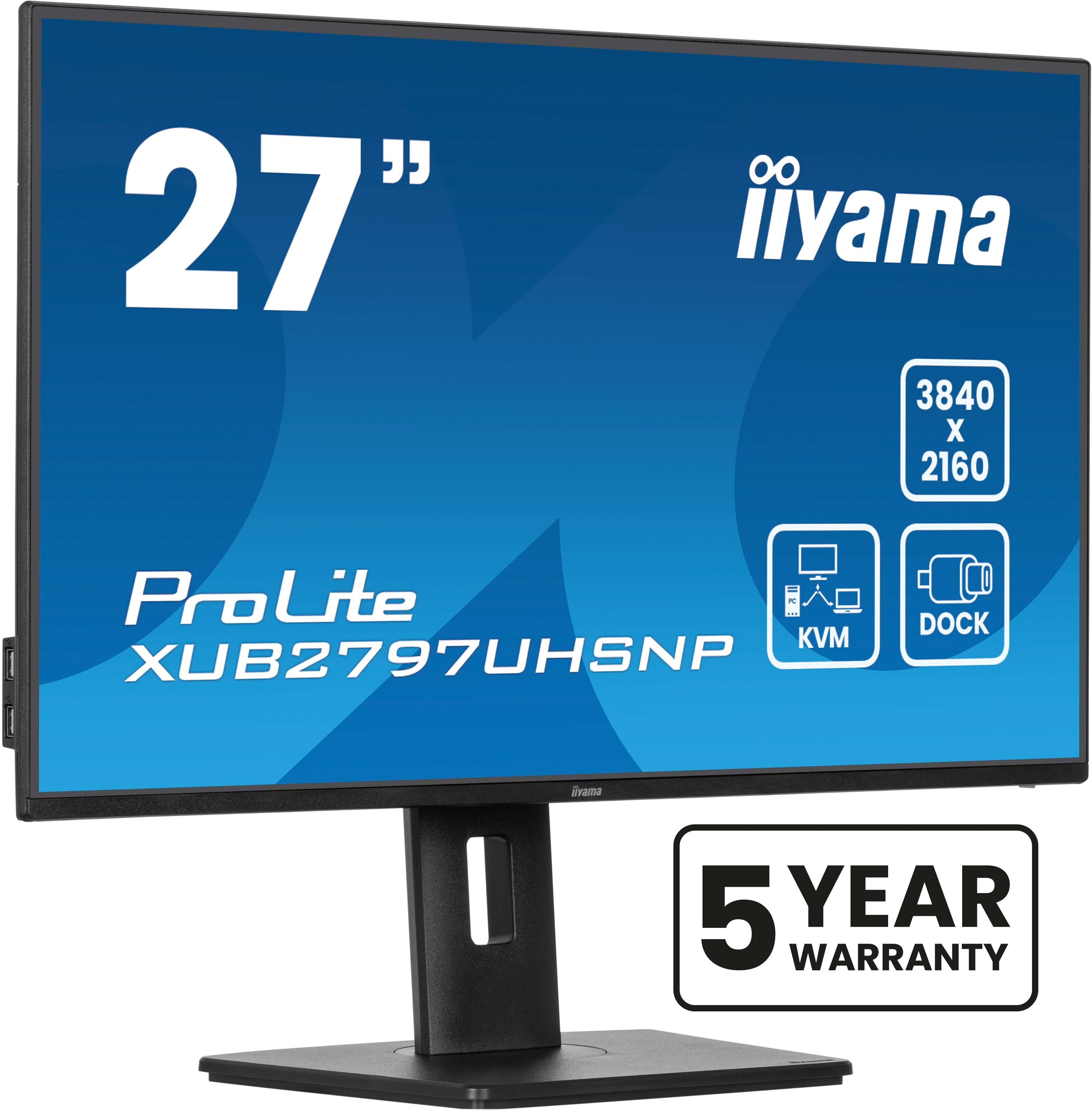 XUB2797UHSNP-B1 27"4K/60Hz/IPS/Pivot/LAN/KVM/USB-C