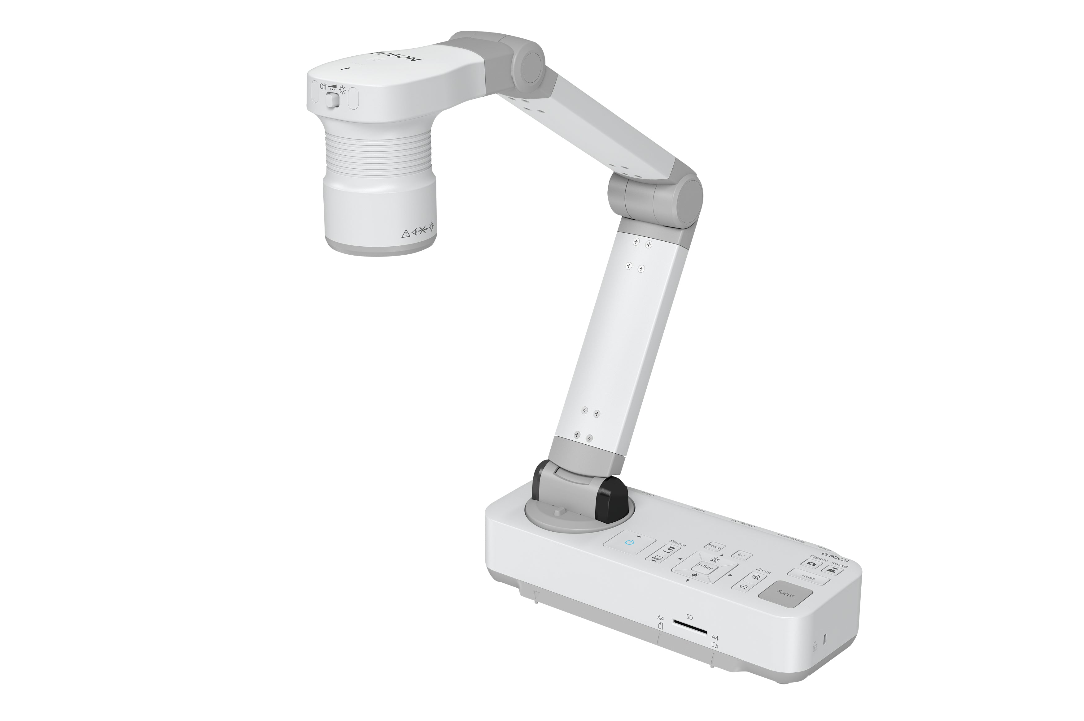 Epson ELPDC21 - Vidéo-visualiseur numérique - couleur - 2,1 MP - 1920 x 1080 - audio - VGA, HDMI - USB