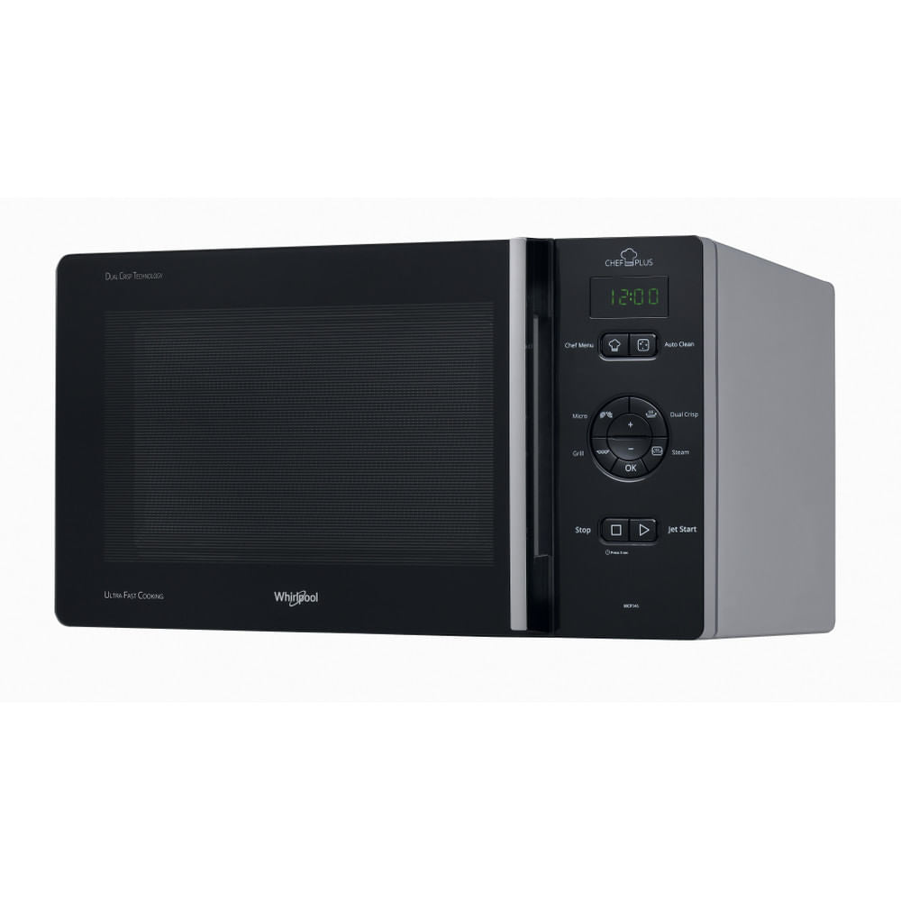 Micro-ondes avec Gril Whirlpool Corporation ChefPlus Gris foncé 800 W 25 L