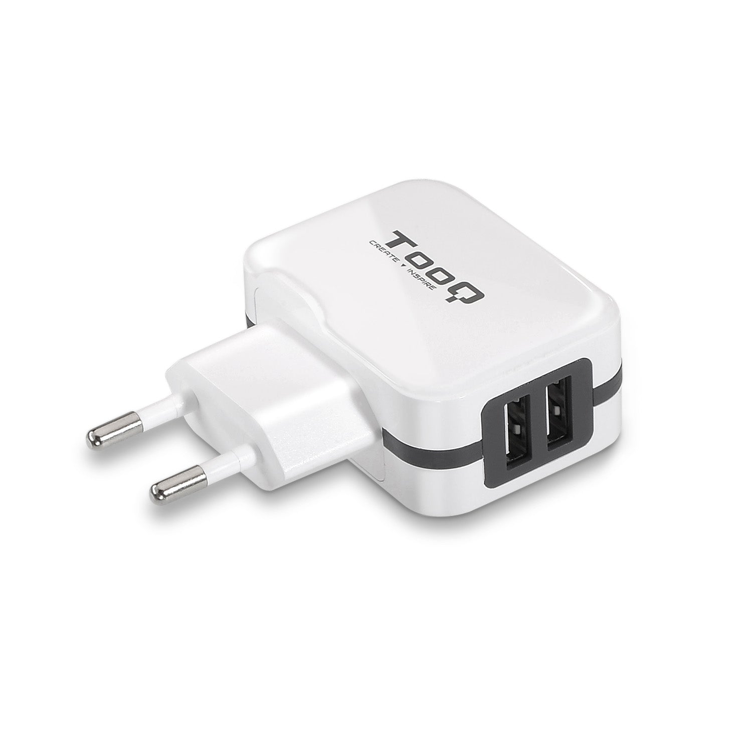 Chargeur mural TooQ TQWC-1S02WT Blanc 17 W