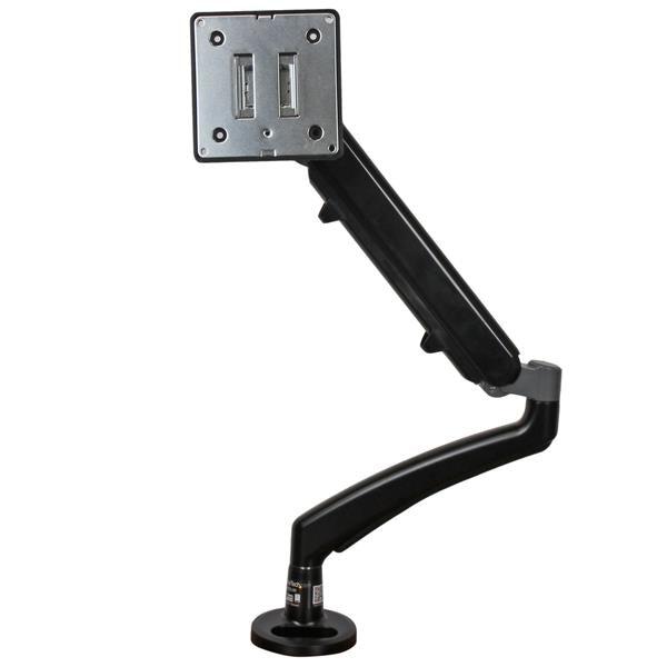 StarTech.com Support de bureau slim pour écran - Bras articulé multidirectionnel à fixation bureau - Support moniteur VESA réglable - Kit de montage - bras réglable - pour Écran LCD - plastique, acier - noir - Taille d'écran : 12"-34" - montrable sur bure