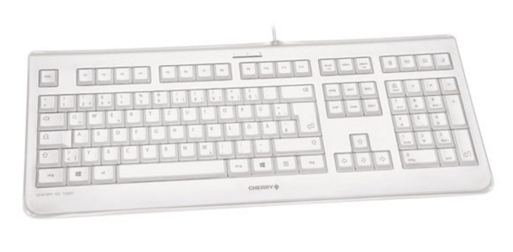 Clavier Cherry JK-1068ES-0 Blanc Espagnol Qwerty