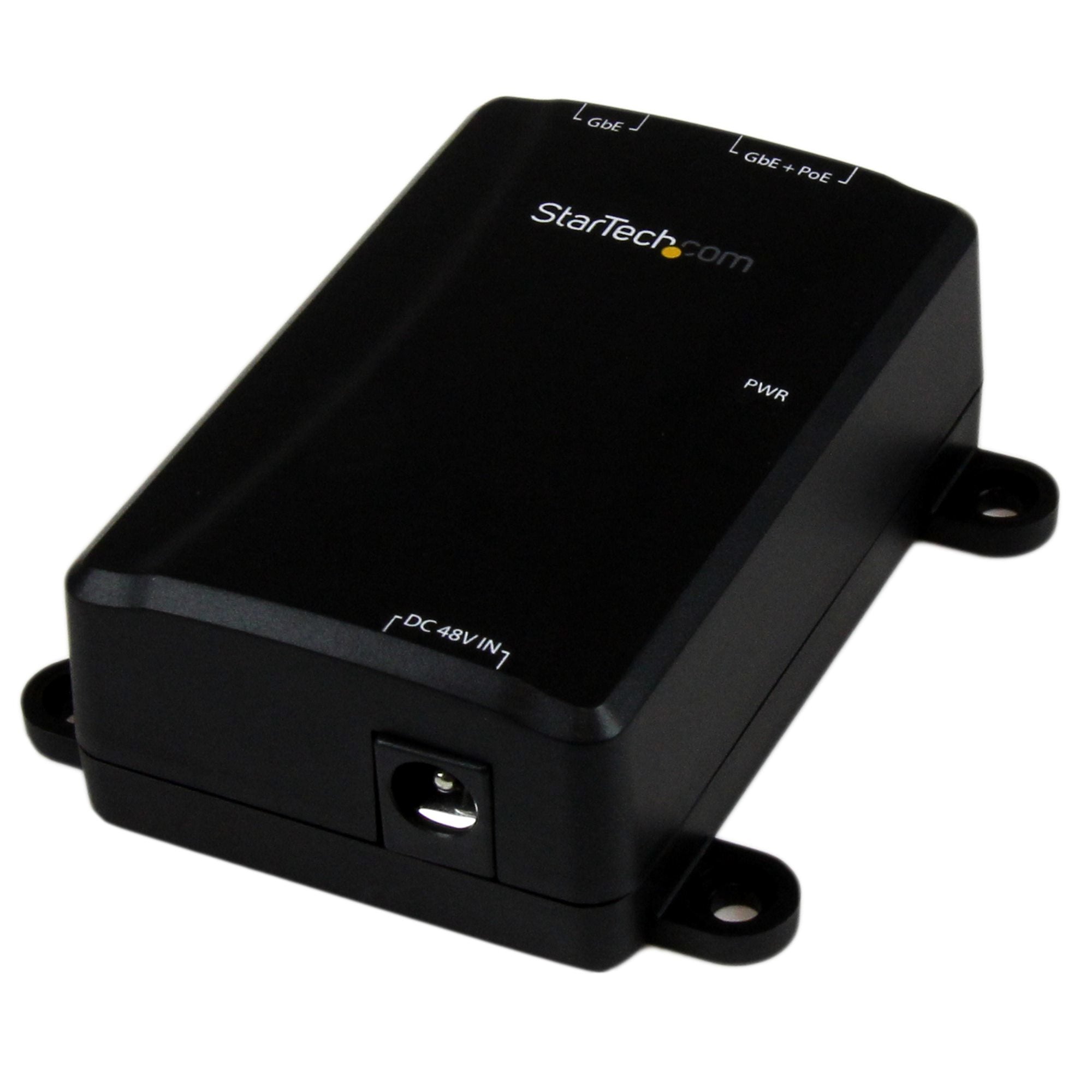 Switch Startech POEINJ1GW 1000 Mbps Noir