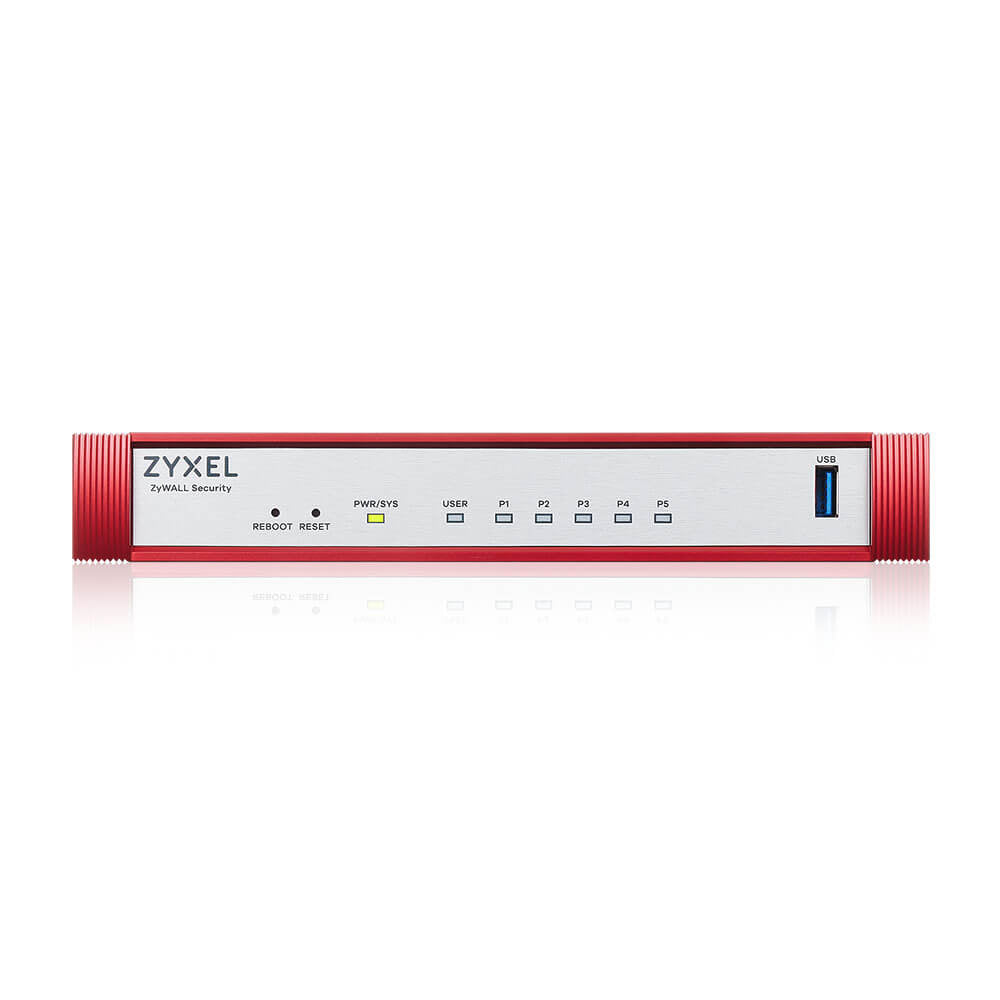 Zyxel - USGFLEX50H-EU0101F 5 Gigabit user-definable ports, 1*USB with 1 YR Entry Defense Pack