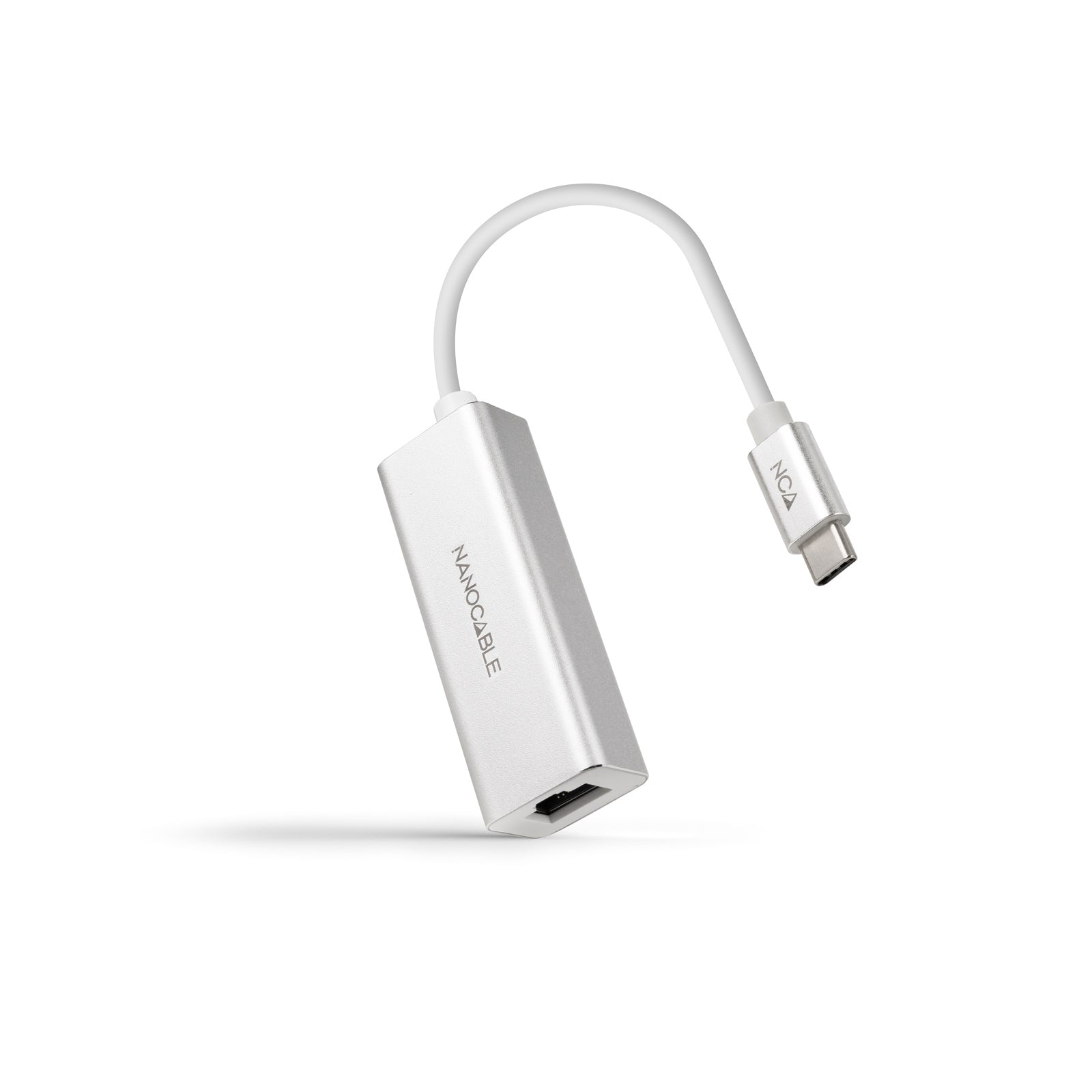 Convertisseur USB 3.0 vers Gigabit Ethernet NANOCABLE 10.03.0402 Argenté
