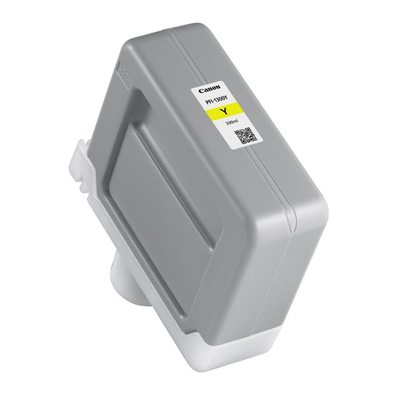 Canon PFI-1300 Y - 330 ml - jaune - original - réservoir d'encre - pour imagePROGRAF PRO-2000, PRO-2100, PRO-4000, PRO-4100, PRO-6000, PRO-6100