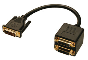 Adaptateur DVI LINDY 41215 18 cm Noir