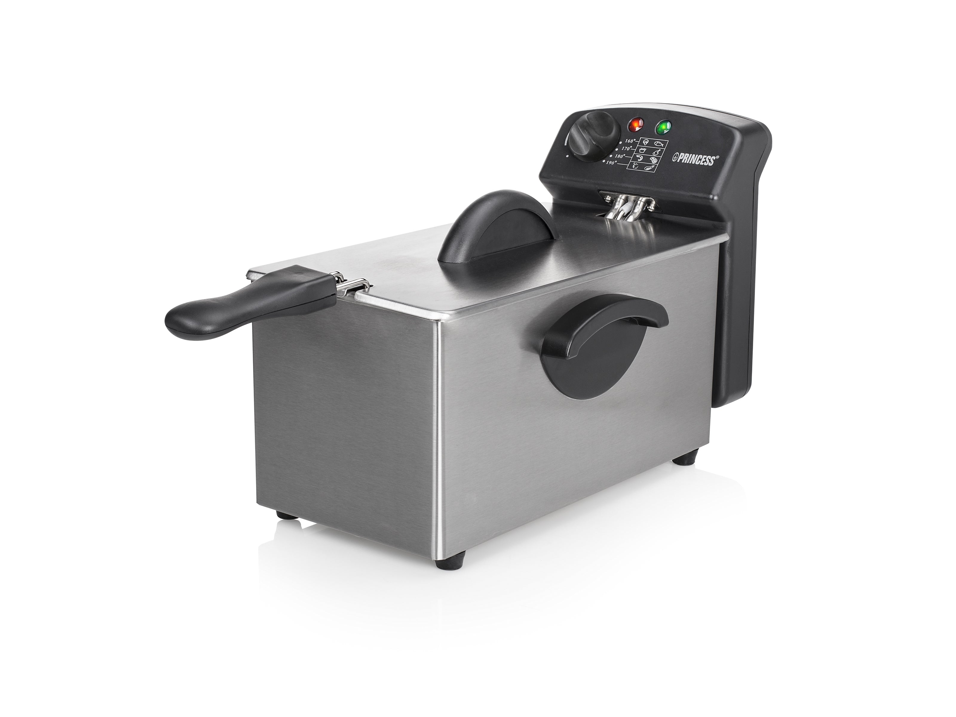 Friteuse Princess 01.182626.01.050 Noir Argenté Acier 2000 W 3 L