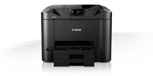 Canon MAXIFY MB5450 - Imprimante multifonctions - couleur - jet d'encre - A4 (210 x 297 mm), Legal (216 x 356 mm) (original) - A4/Legal (support) - jusqu'à 22 ppm (copie) - jusqu'à 24 ipm (impression) - 500 feuilles - 33.6 Kbits/s - LAN, Wi-Fi(n), hôte US