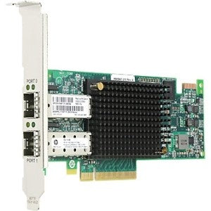 Emulex Gen 6 - Adaptateur de bus hôte - PCIe 3.0 x8 profil bas - 16Gb Fibre Channel x 2 - pour ThinkSystem SR250, SR530, SR630 V2, SR645, SR650 V2, SR665, SR850 V2, ST250, ST650 V2
