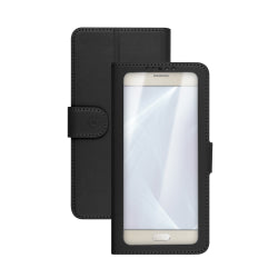 Protection pour téléphone portable Celly UNICAVIEWLBK Noir Universal
