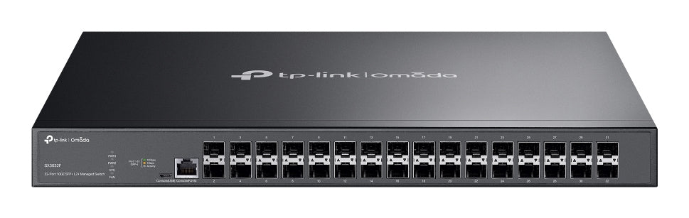 TP-Link Omada SX3032F V1 - Commutateur - C2+ - Géré - 32 x 1/10GBase-X SFP+ - Montable sur rack