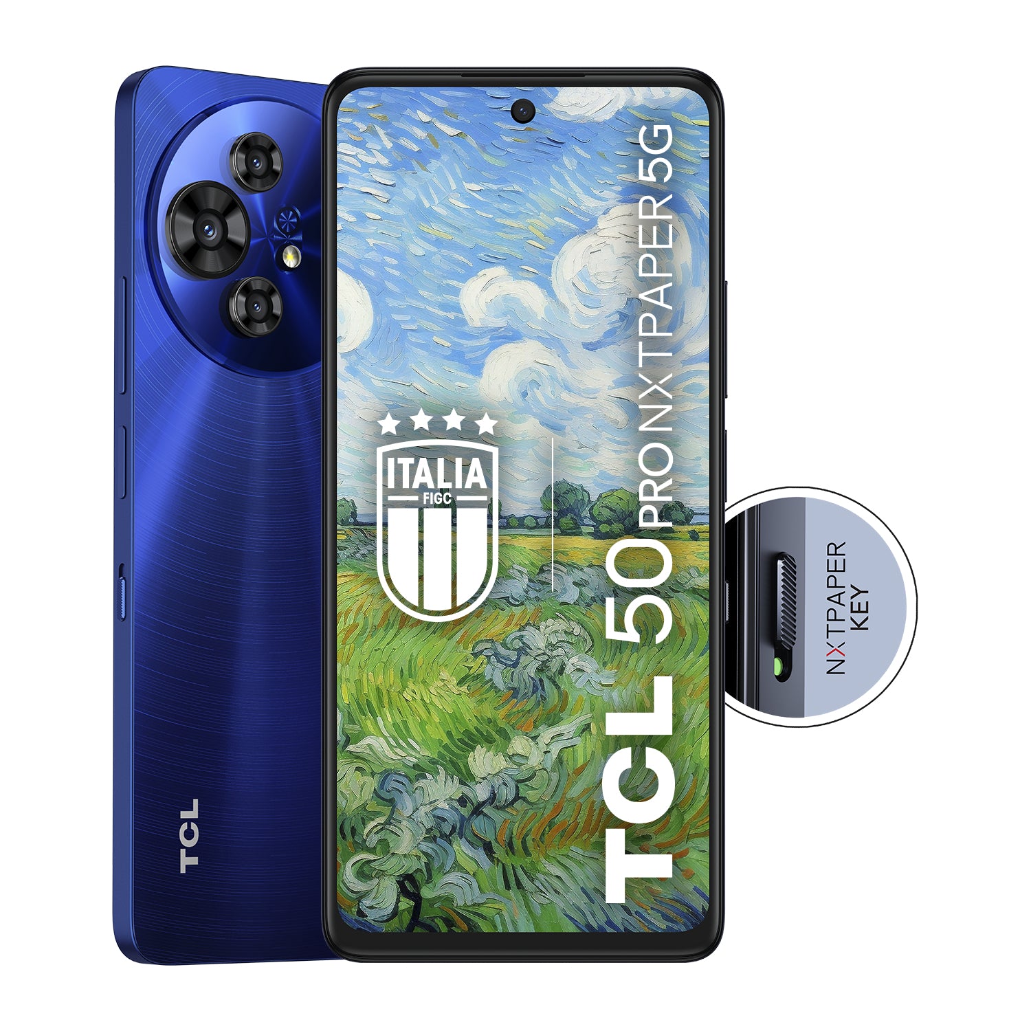 Smartphone TCL 50 PRO 6,8" 8 GB RAM 512 GB Bleu ARM Cortex-A55