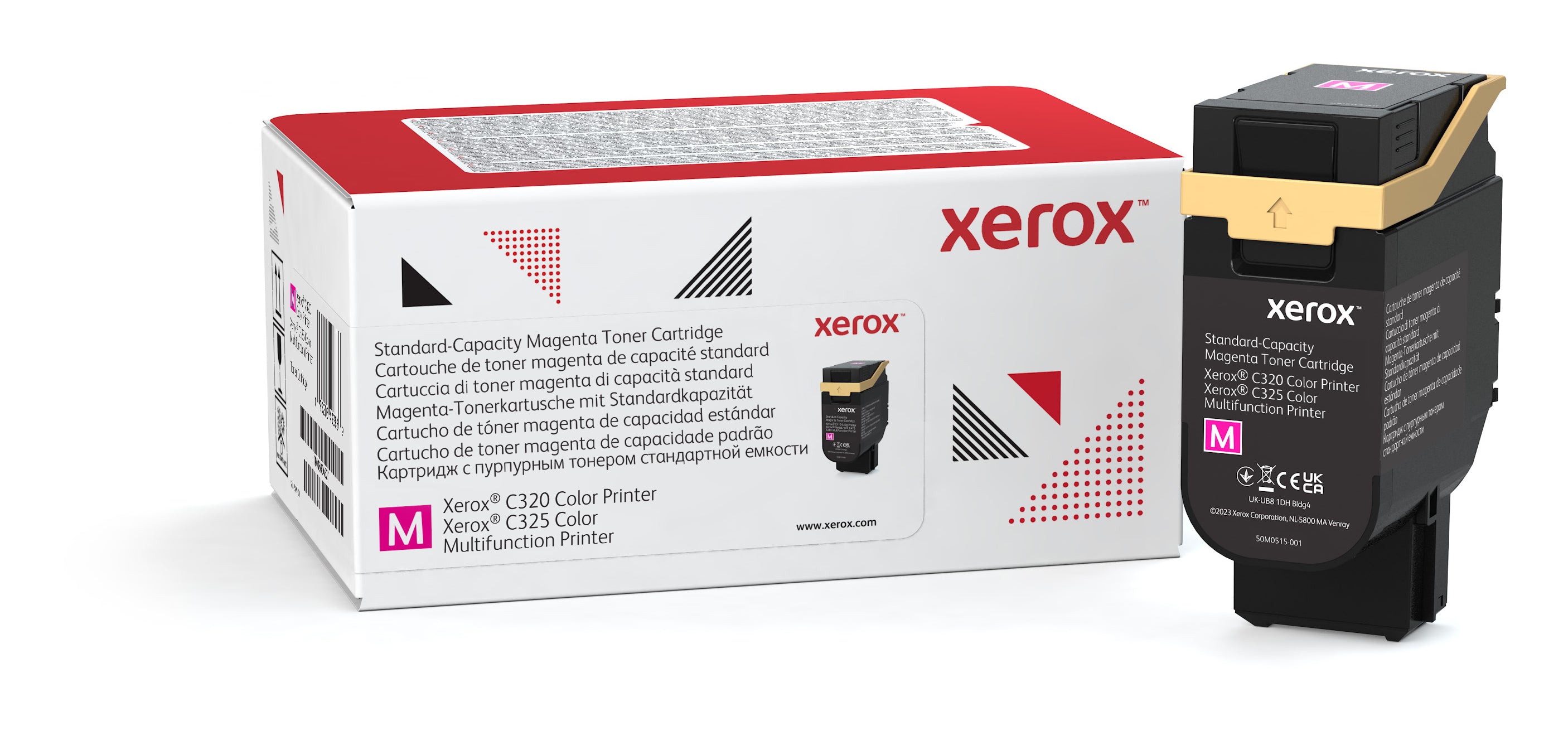 Xerox - Magenta - original - boîte - cartouche de toner - pour Xerox C325
