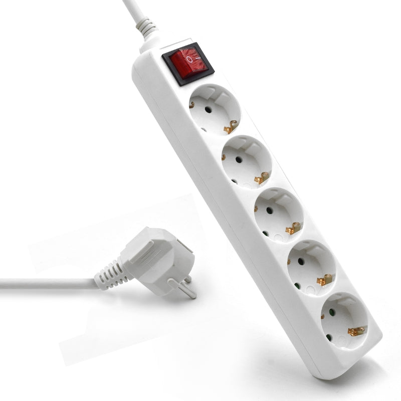 Multiprise 5 Prises avec Interrupteur Ewent EW3916 (1,5 m)
