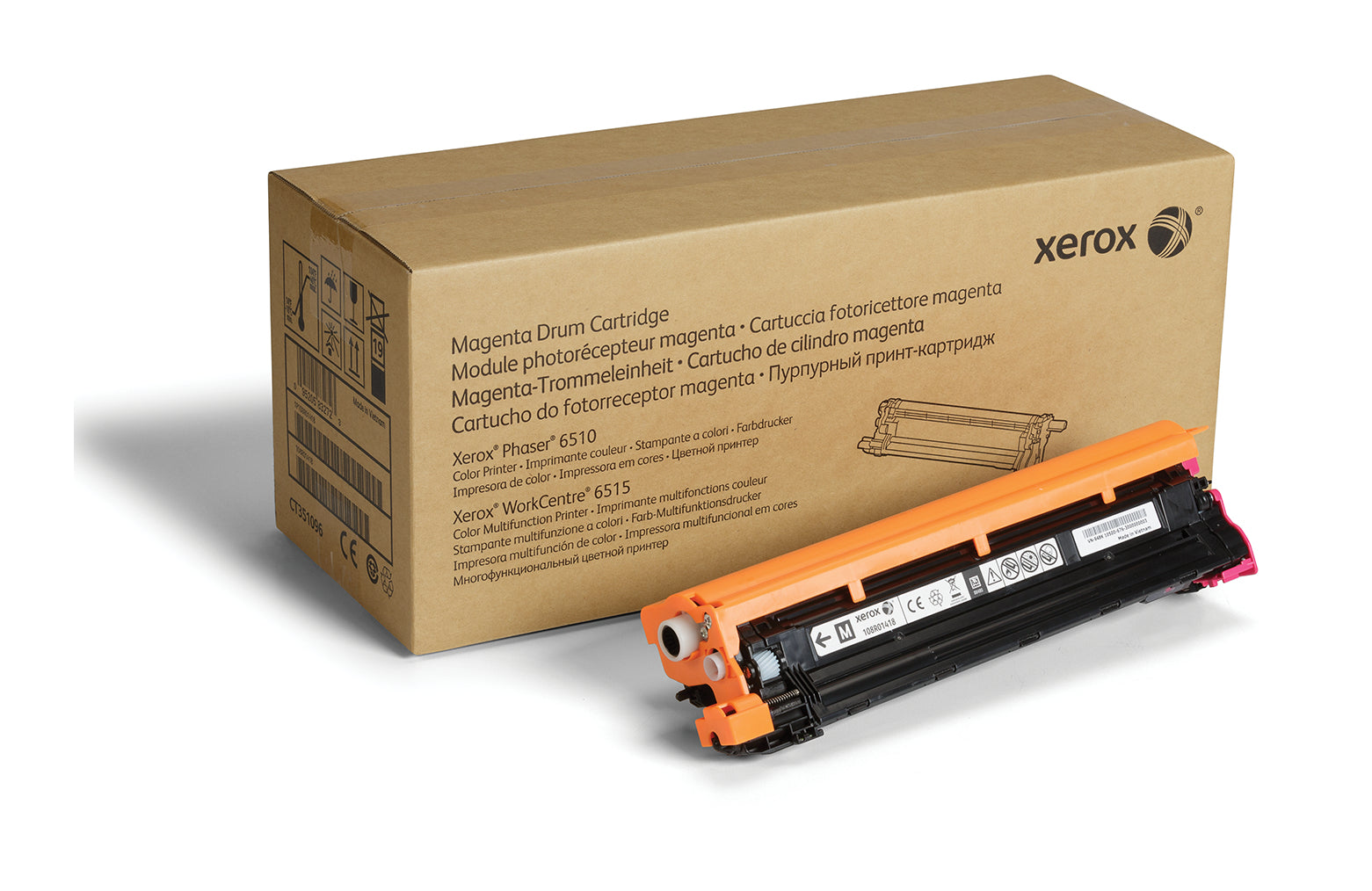 Xerox WorkCentre 6515 - Magenta - original - Cartouche de tambour - pour Phaser 6510; WorkCentre 6515