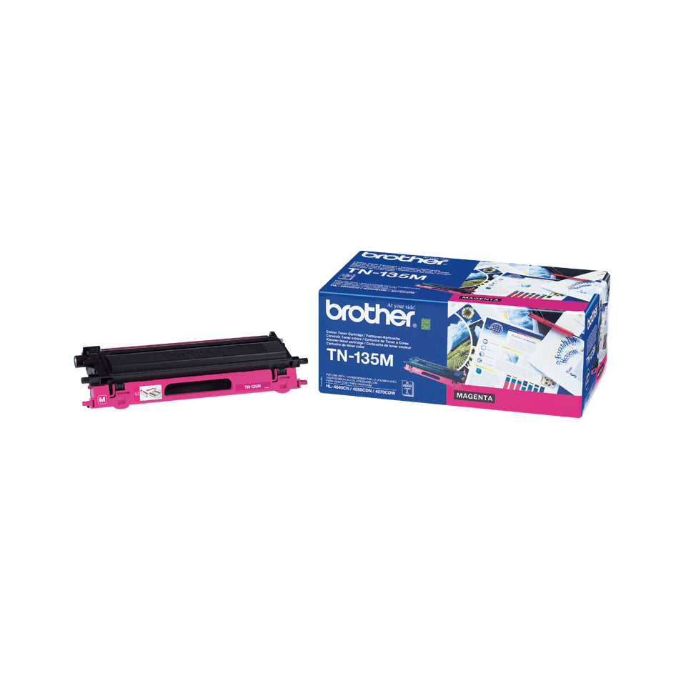 Brother TN135M - Magenta - original - cartouche de toner - pour Brother DCP-9040, 9042, 9045, HL-4040, 4050, 4070, MFC-9420, 9440, 9450, 9840