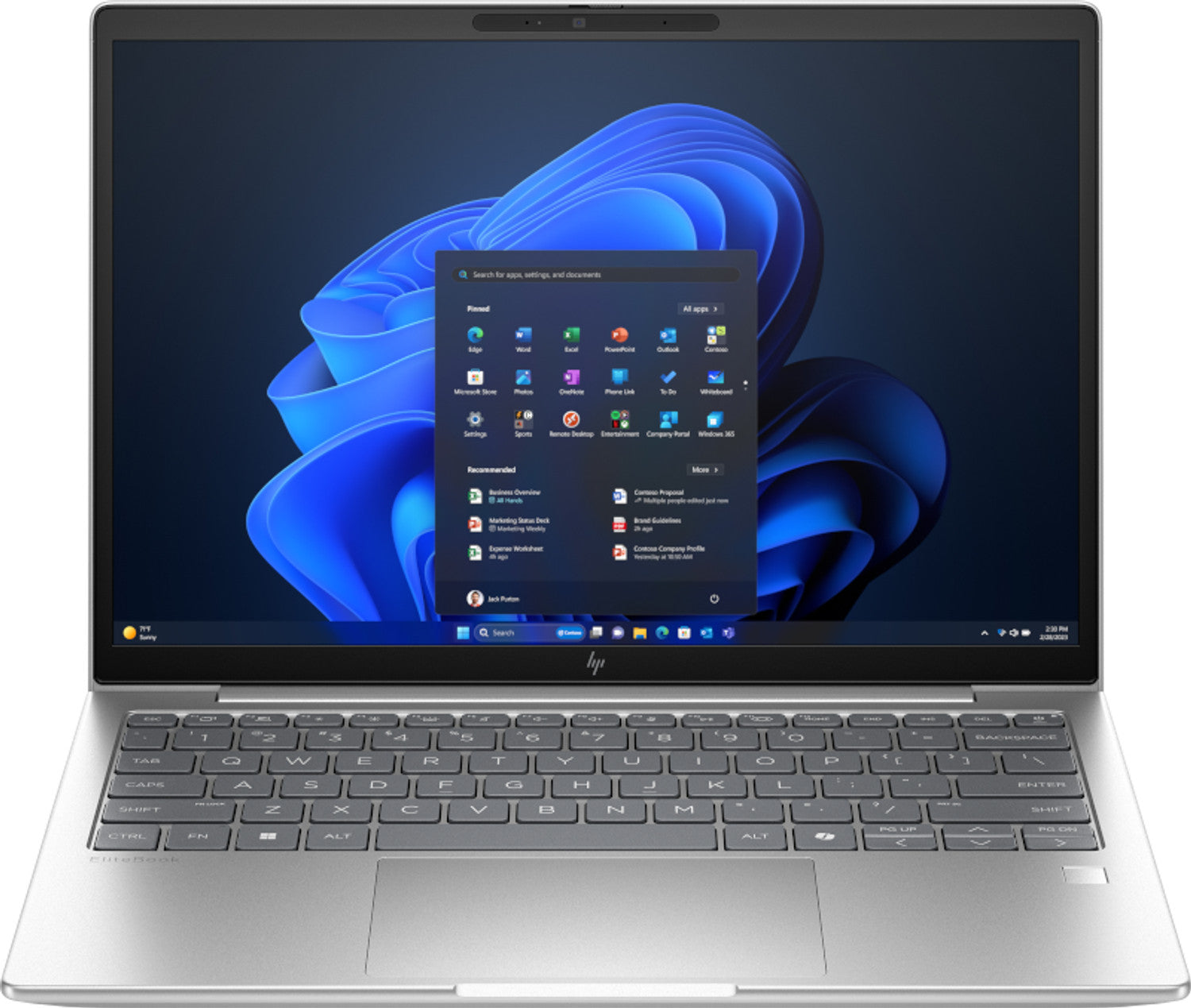 HP EliteBook 6 G1i Notebook AI - Conception de charnière à 177 degrés - Intel Core Ultra 7 - 255U / jusqu'à 5.2 GHz - Win 11 Pro - Intel Graphics - 16 Go RAM - 512 Go SSD NVMe - 13.3" IPS 1920 x 1200 - Gigabit Ethernet - Wi-Fi 7, Bluetooth - brochet argen